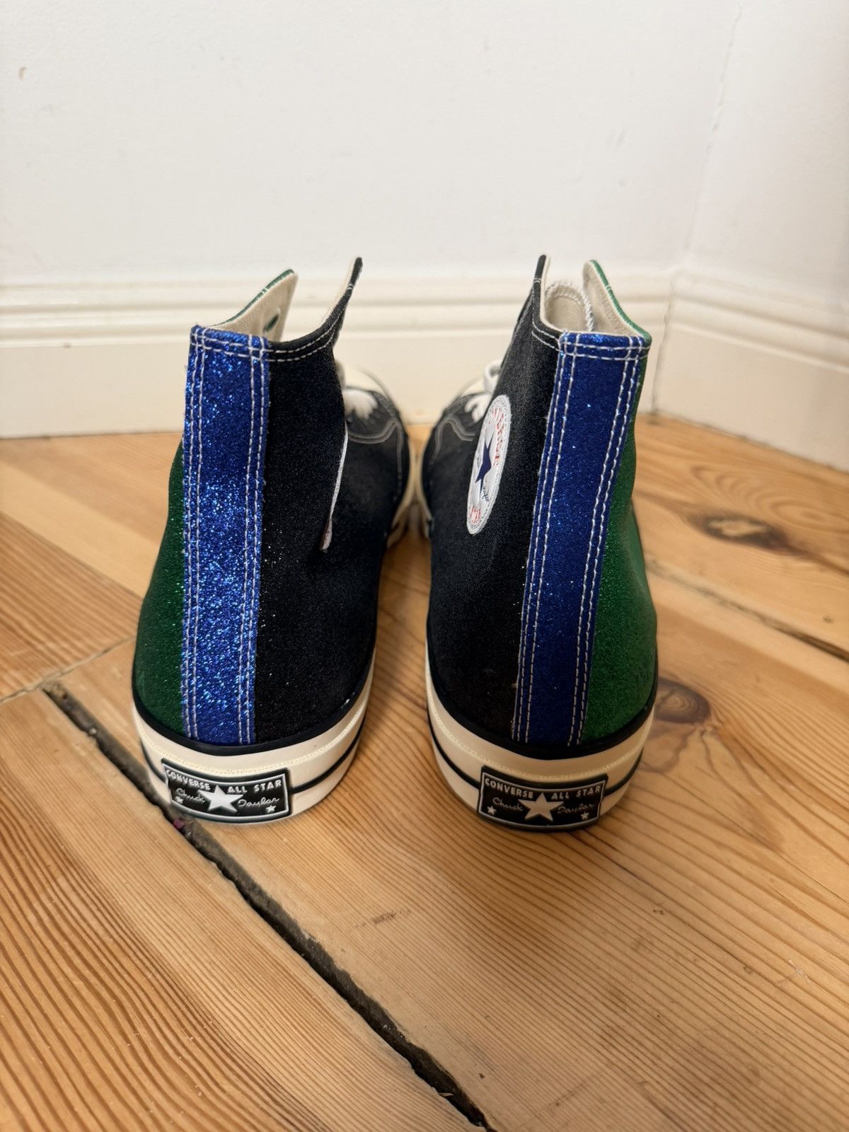 Converse × JW Anderson JW Anderson x Converse Chuck Taylor 70Hi“Green/Black”DS,US12 Size US 12 / EU 45 - 2 Thumbnail