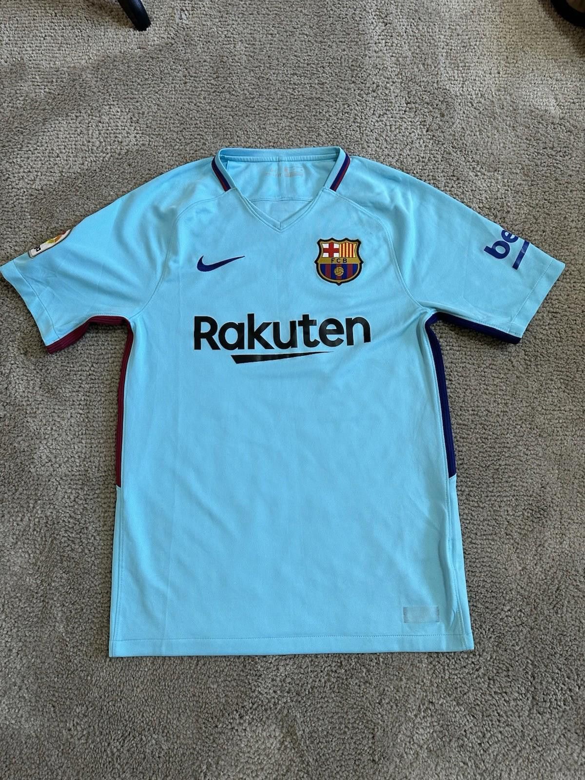 Dembele #11 FC BARCELONA 2017-2018 FOOTBALL SHIRT JERSEY