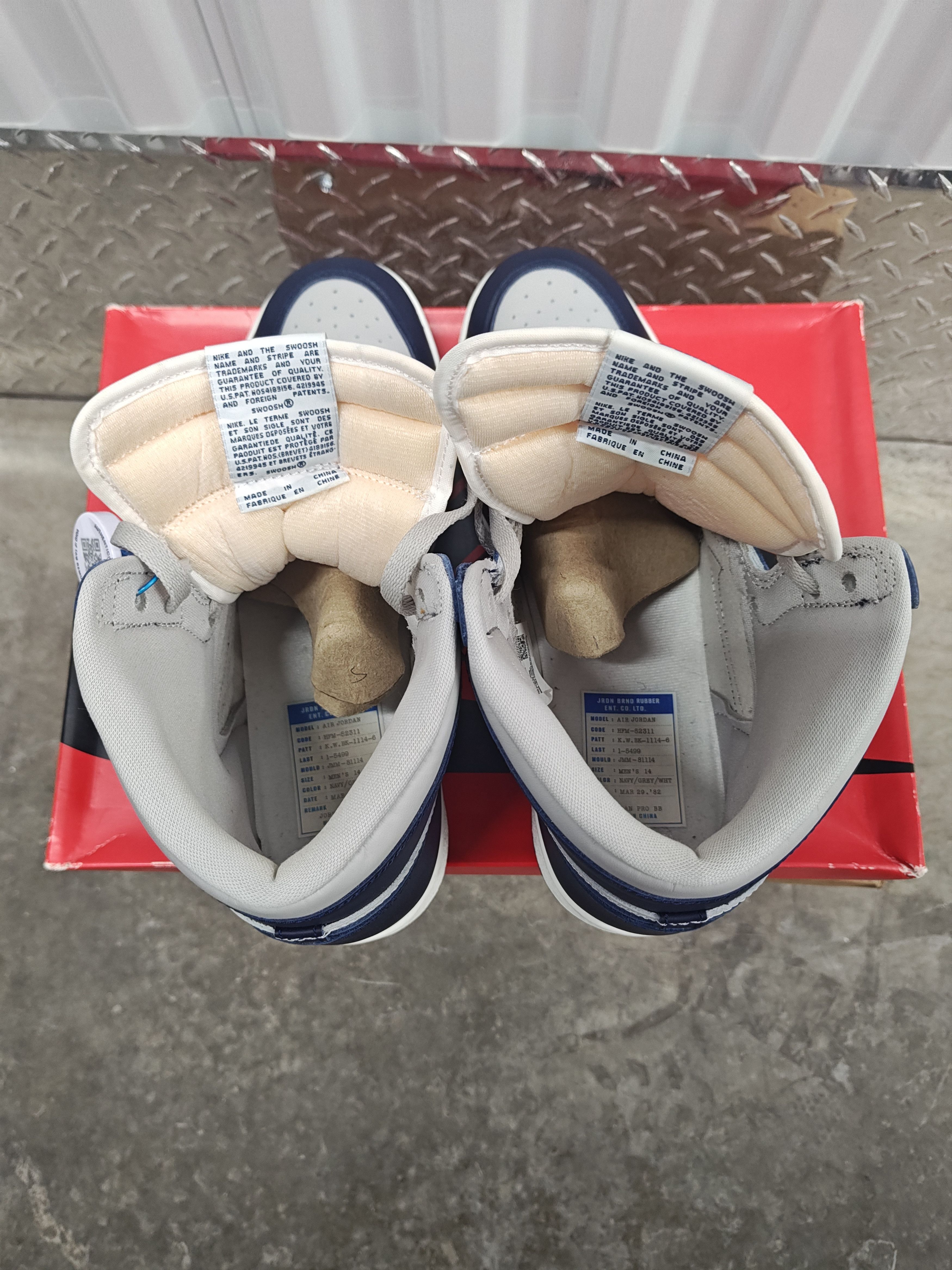 Jordan Brand Jordan 1 85 HI Georgetown Size US 14 / EU 47 - 14 Thumbnail