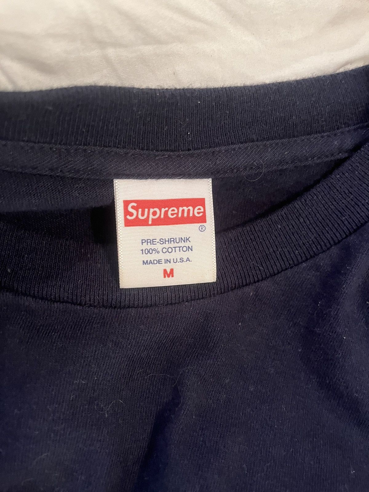 Supreme Supreme Automatic Tee Navy Size Medium Size US M / EU 48-50 / 2 - 3 Thumbnail