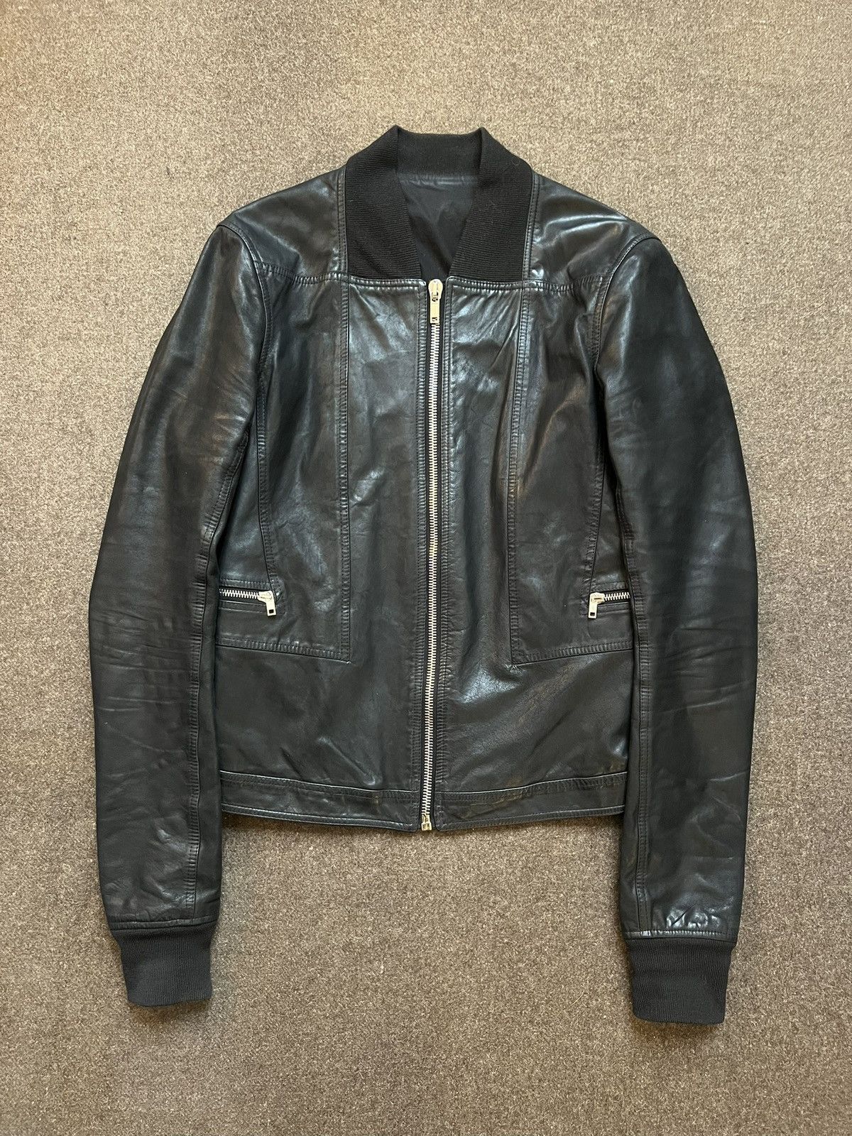 Rick Owens Rick Owens FW17 Geo Harness Leather Jacket Size US M / EU 48-50 / 2 - 1 Thumbnail