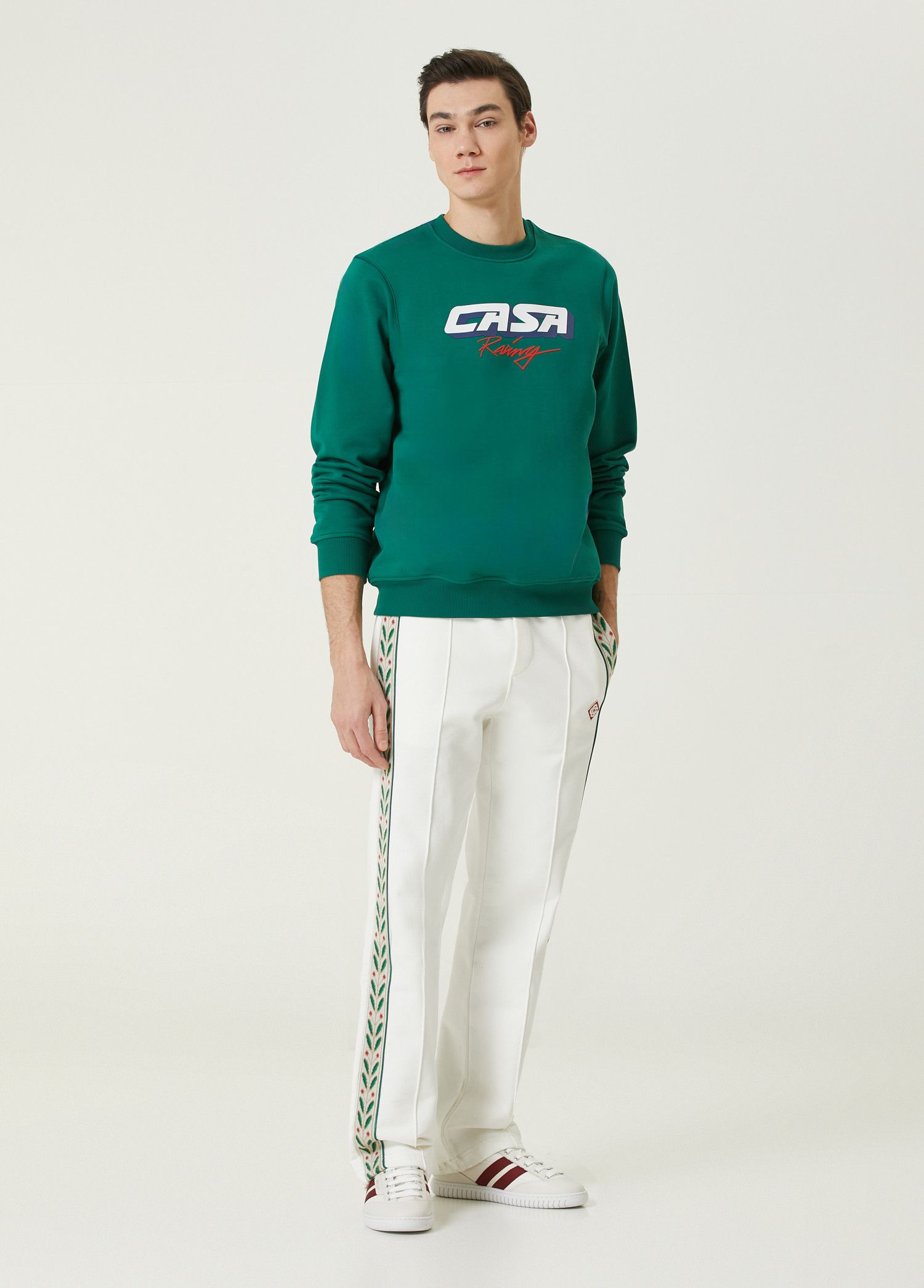 Casablanca CASABLANCA Casa Racing 3D green sweatshirt Medium q Size US M / EU 48-50 / 2 - 8 Thumbnail