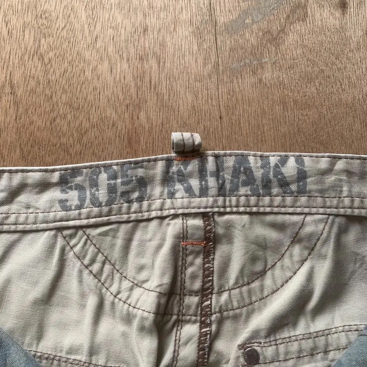 Japanese Brand STEALS 💥 VTG TYPE 505 UTILITY EDWIN CARGO CURVED LEG PANTS Size US 32 / EU 48 - 7 Thumbnail