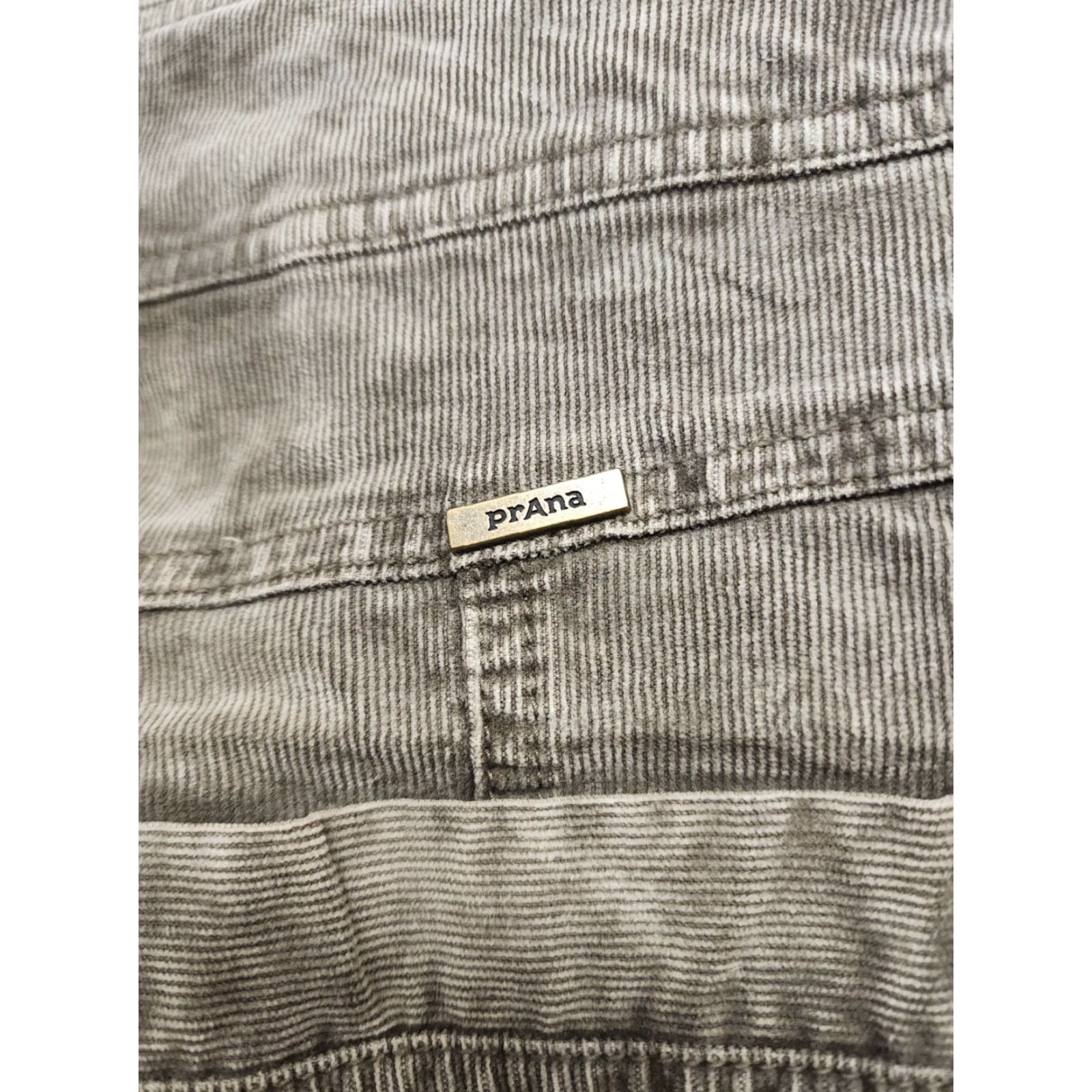 Prana prAna Skirt Corduroy Brown Organic Cotton Women's Size 6 Button Size 28" / US 6 / IT 42 - 3 Thumbnail