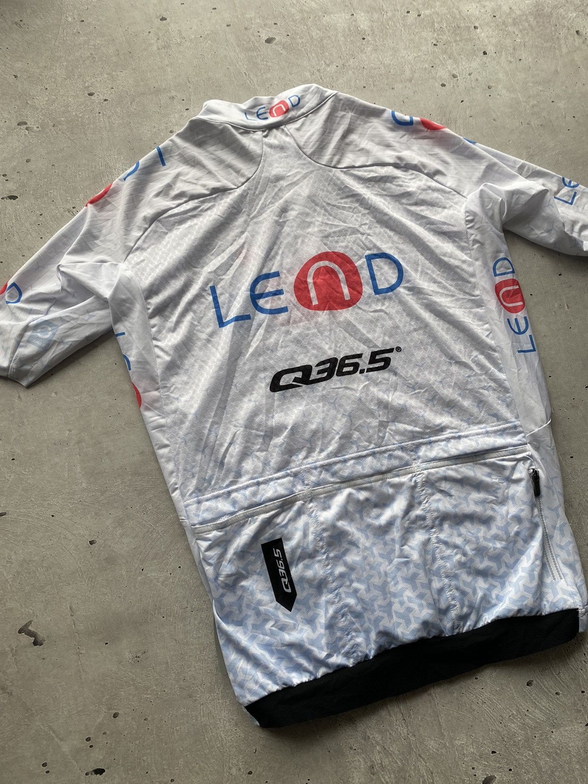 Vintage Q36.5 LEND Tour de Suisse Cycling Jersey Made in Italy Rare Size US L / EU 52-54 / 3 - 6 Thumbnail