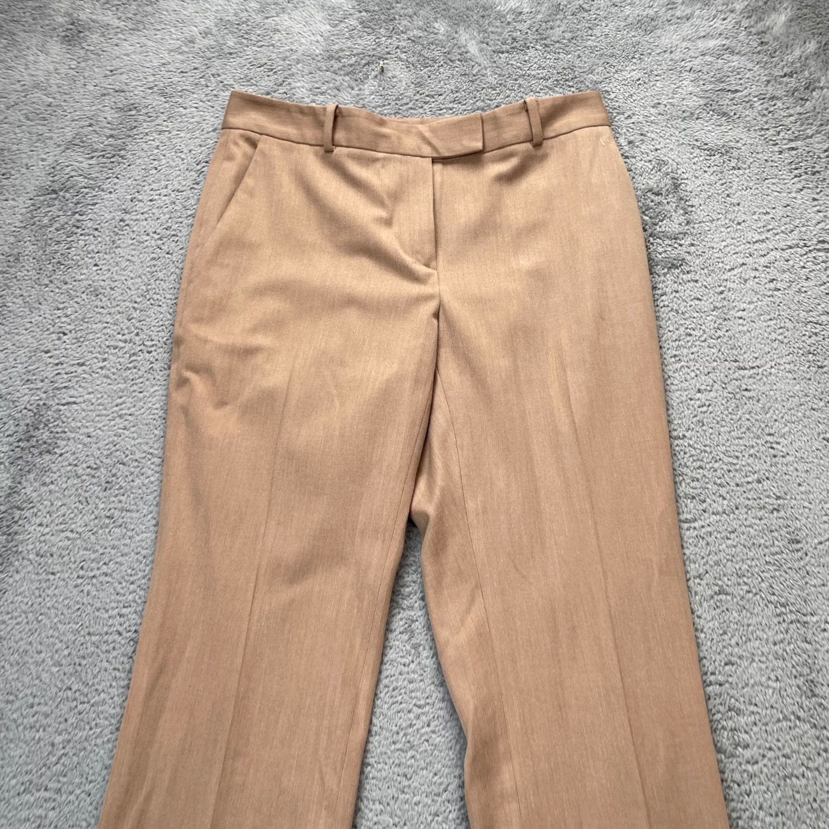 Brooks Brothers Brooks Brothers Womens Pants Brown Caroline Fit Straight Leg Stretch Business Size 24" / US 00 / IT 34 - 6 Thumbnail