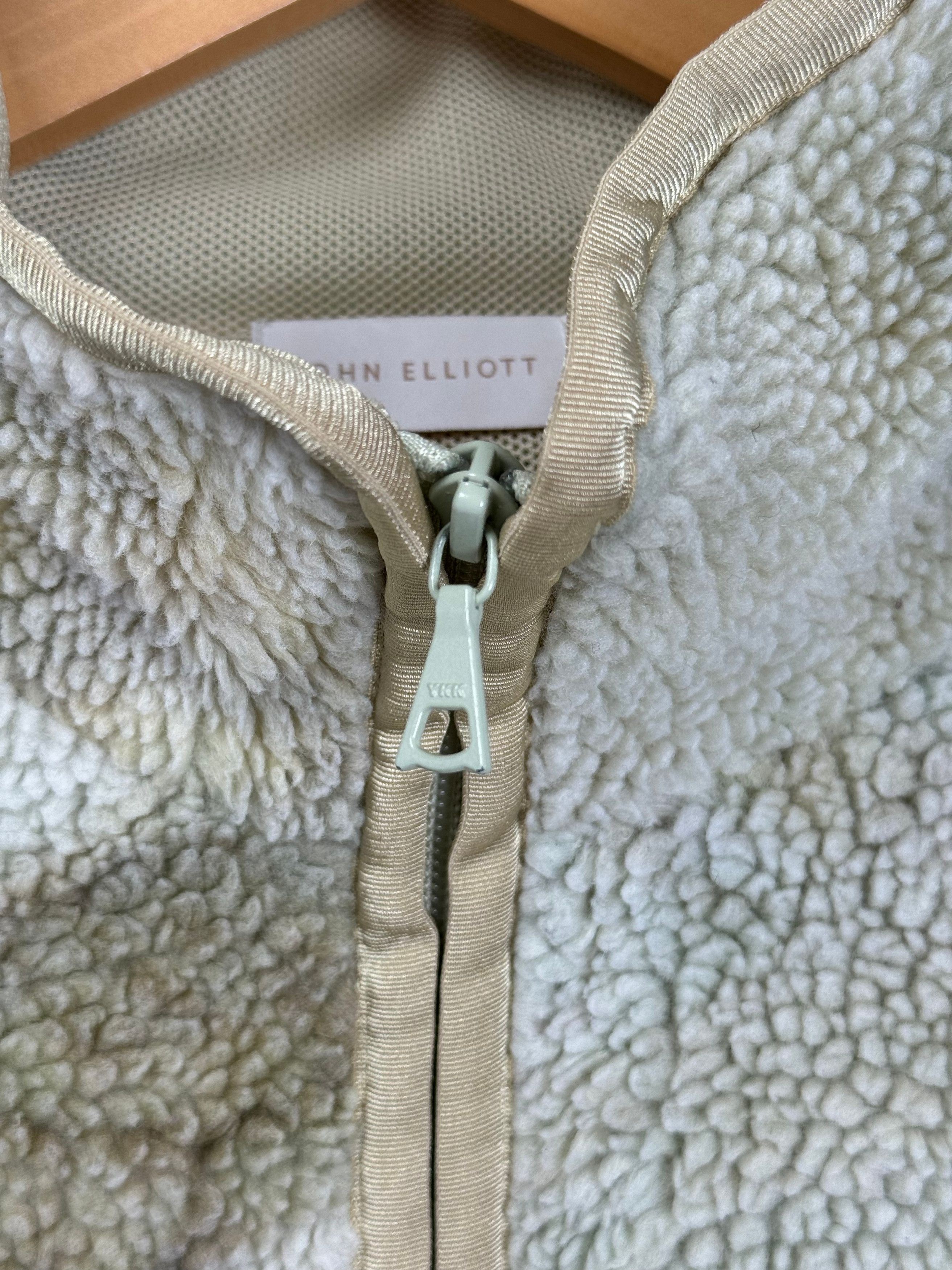 John Elliott John Elliott Tie-Dye Polar Fleece Zip-Up Jacket Size US L / EU 52-54 / 3 - 3 Thumbnail