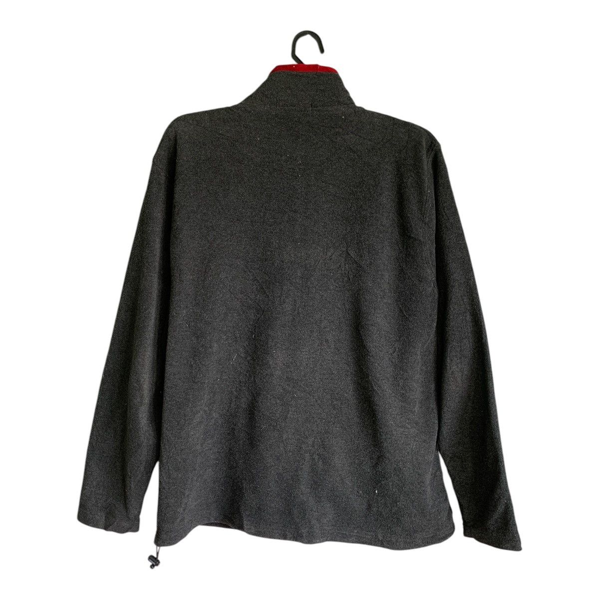 Converse × Vintage Rare Design Vintage Converse Half Zipper Fleece Sweater Size US M / EU 48-50 / 2 - 2 Thumbnail