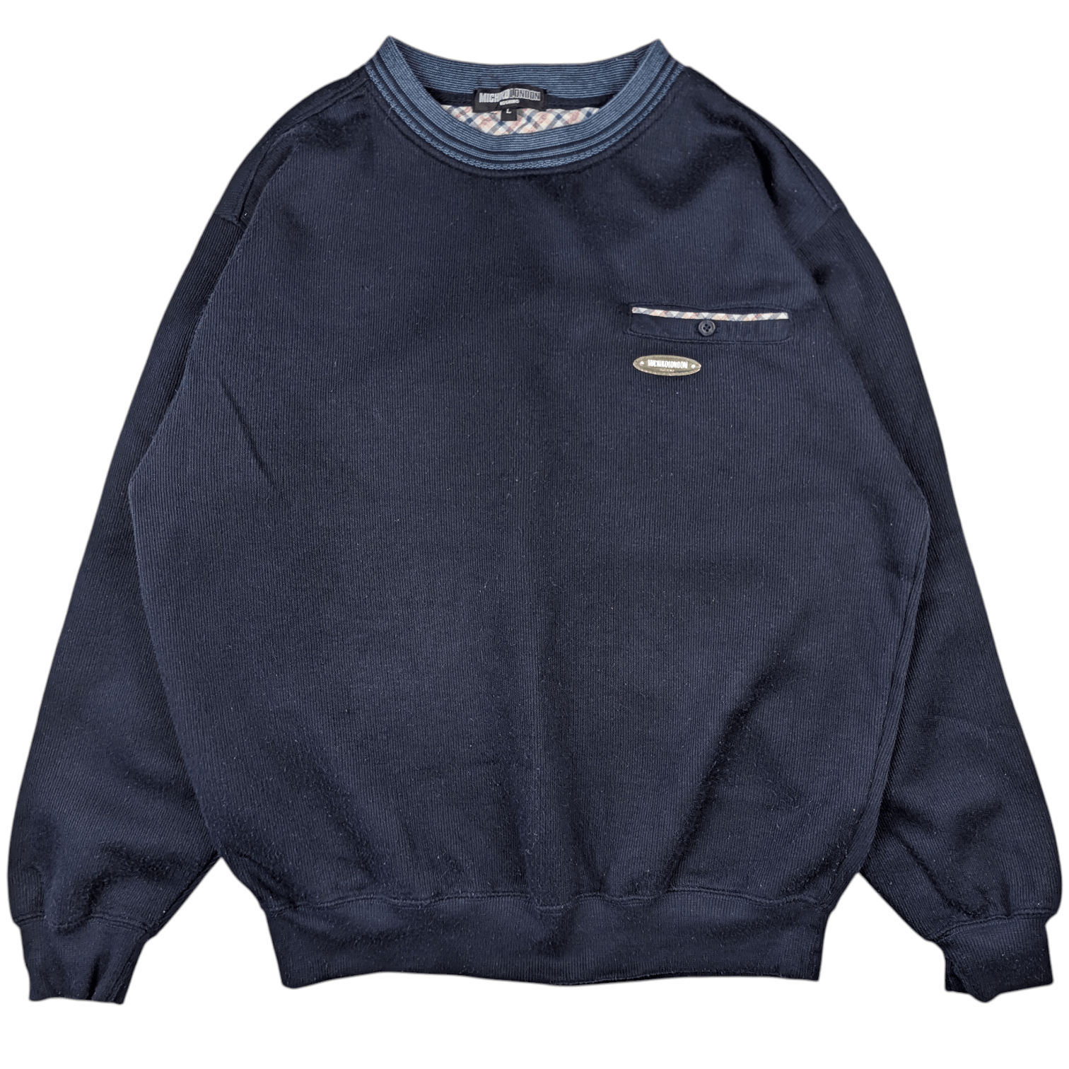 Japanese Brand MICHIKO KOSHINO London Japanese Brand Retro Sweatshirts Size US M / EU 48-50 / 2 - 4 Thumbnail