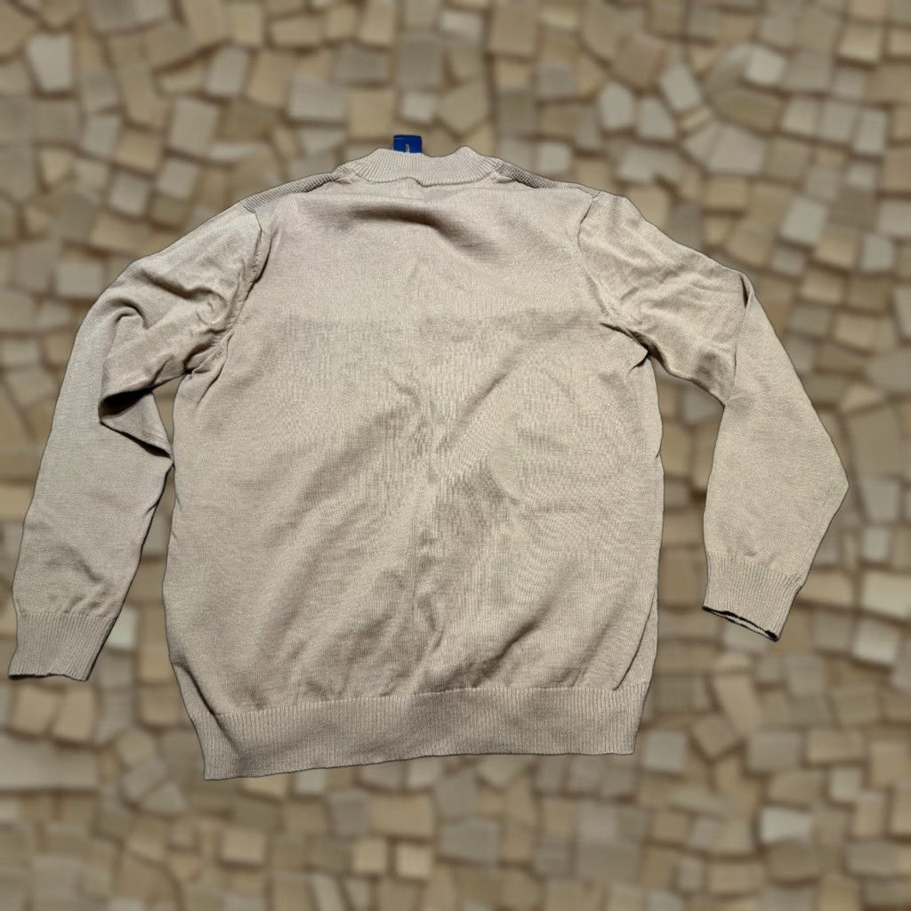 Club Room VINTAGE would not apply here; based on rules, keep as: Club Room Sweater Men's XL Mocha Brown V-Neck Pullover 3/4 Button NWT Size US XL / EU 56 / 4 - 1 Thumbnail
