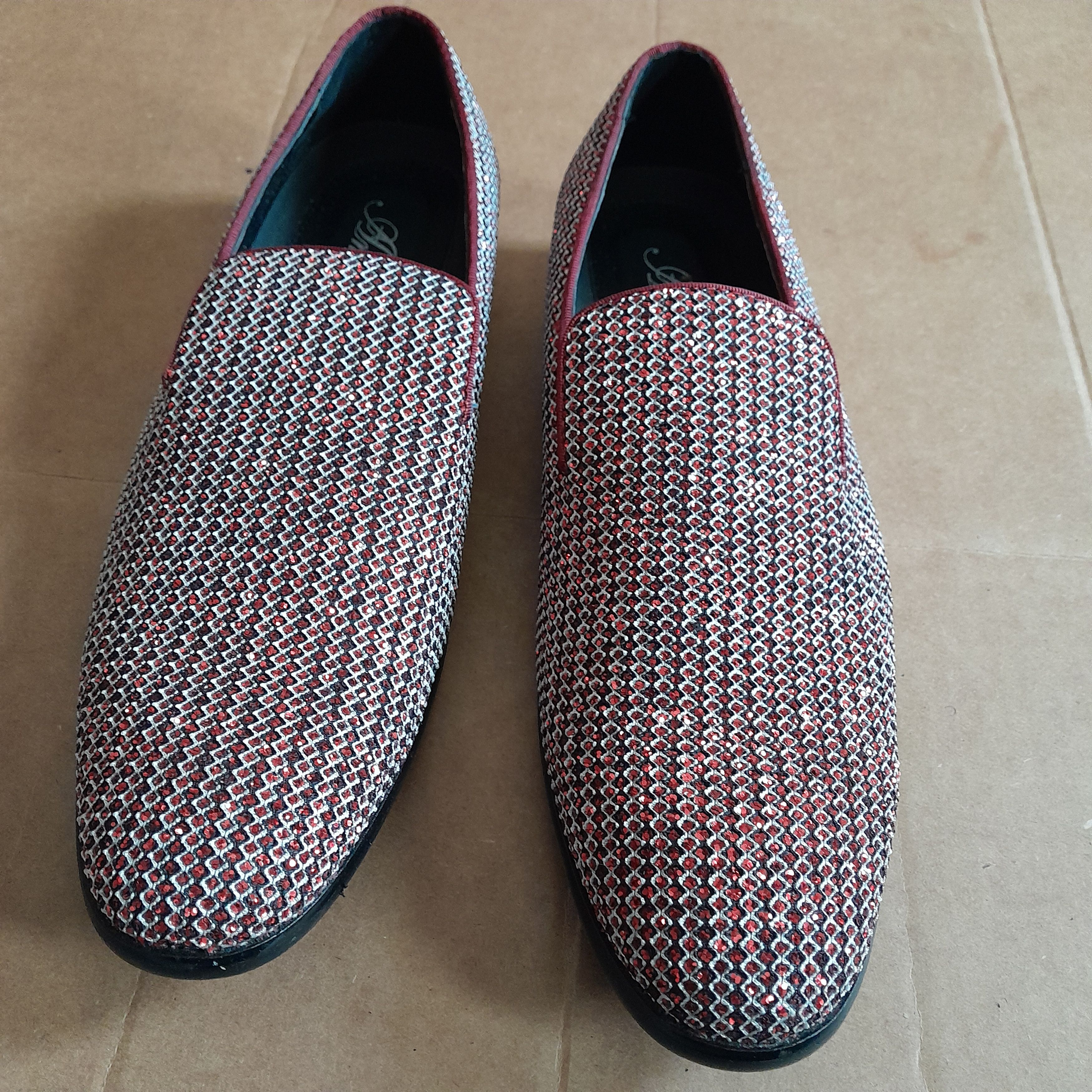 Other Amali Men’s Emelio Metallic Glitter Formal Slip On Loafer Size US 12 / EU 45 - 1 Thumbnail