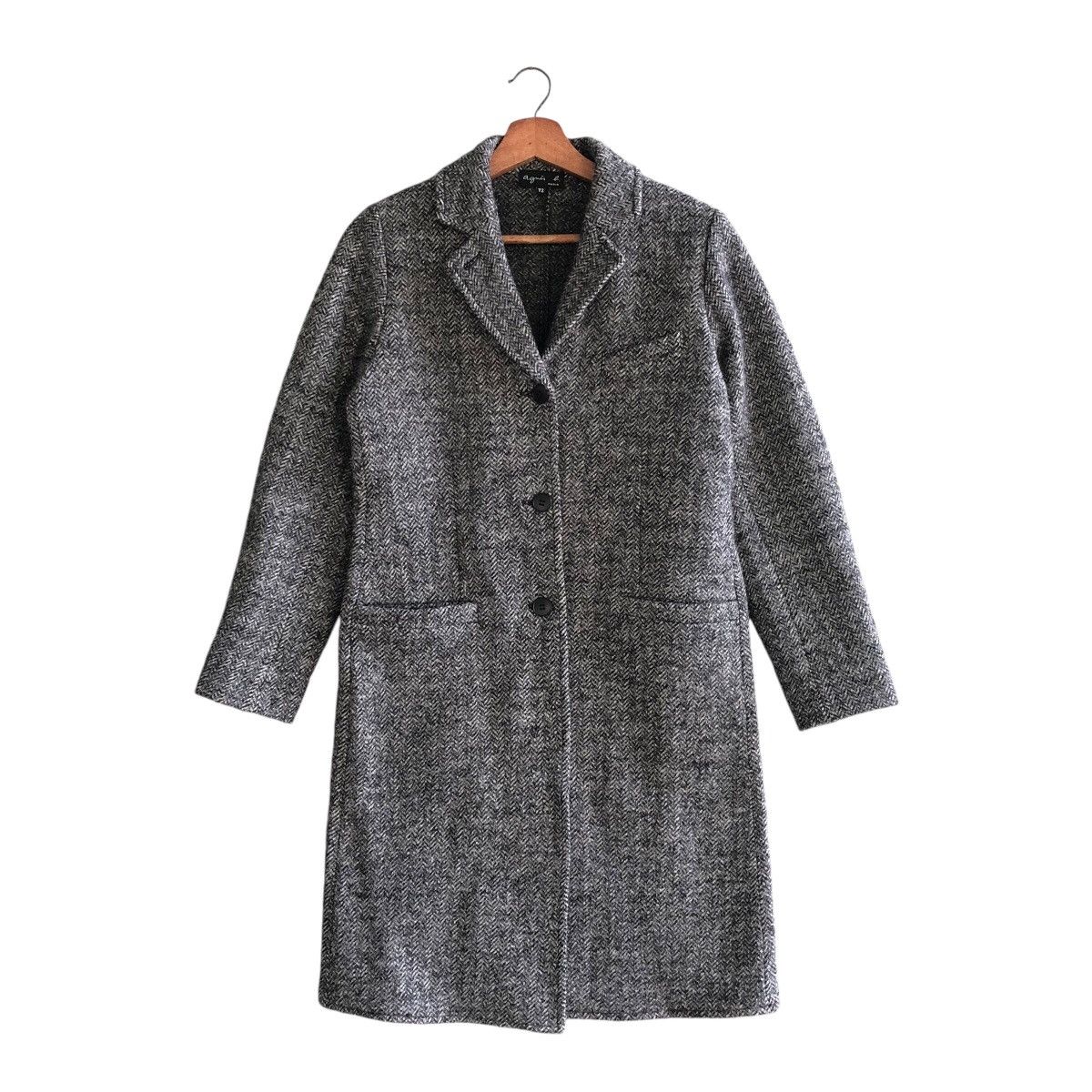 Vintage × agnes b. Agnes B Grey Jacket Vintage Size S Size S / US 4 / IT 40 - 1 Thumbnail