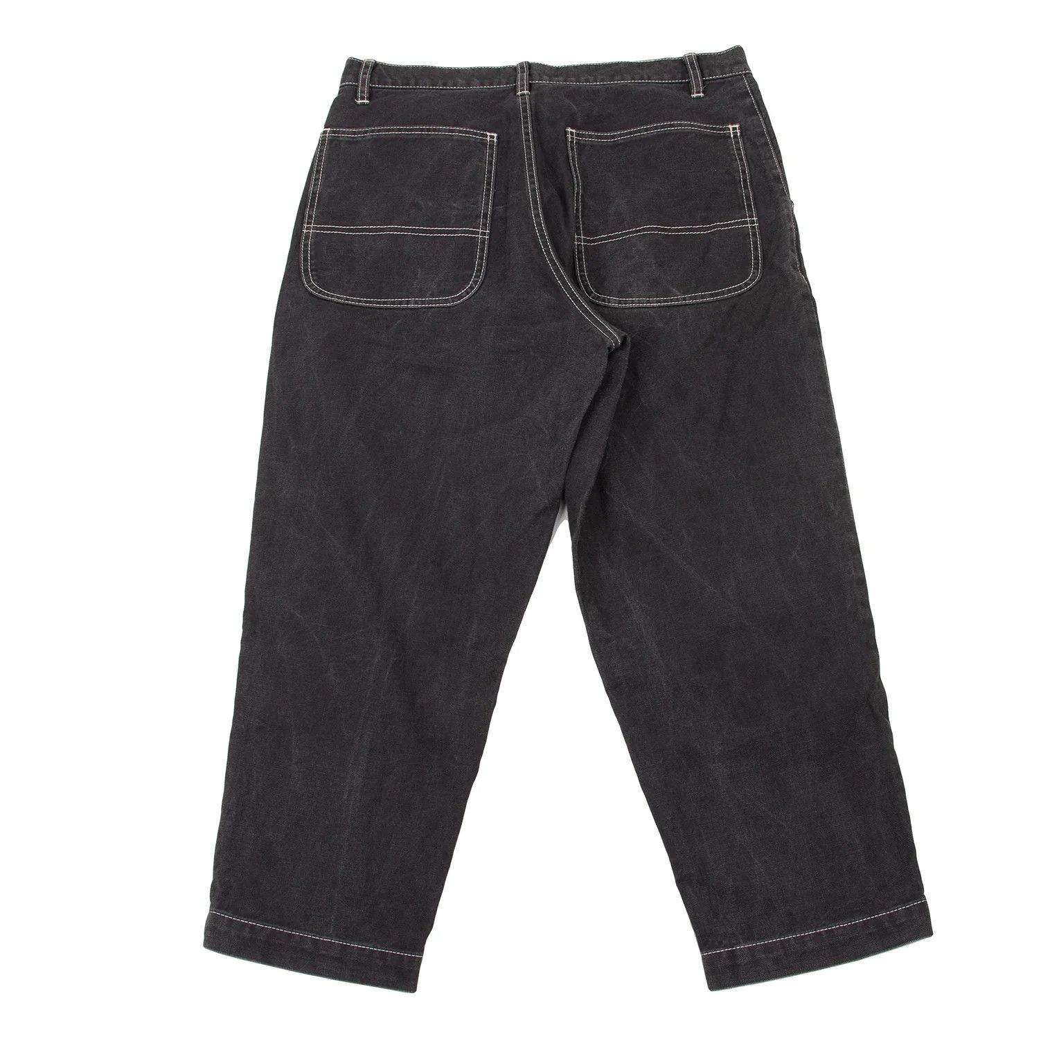 Comme des Garcons Homme Plus Cotton Tire Button Stitch Pants in Gray Size S Size US 30 / EU 46 - 9 Thumbnail