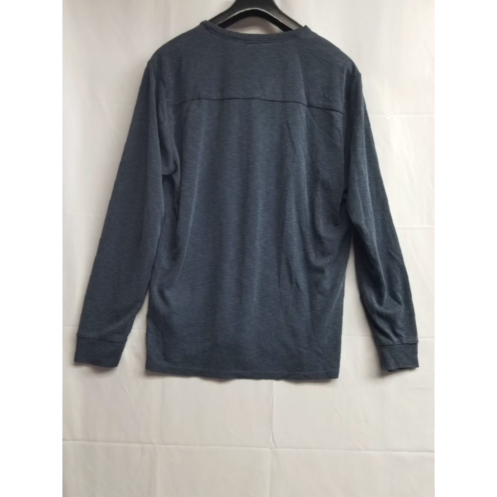 Onia Onia Long Sleeve 1/4 Button Up Pullover Men's L Blue Cotton Button Sleeve Long Sleeve Shirts Mens L Size US L / EU 52-54 / 3 - 2 Thumbnail