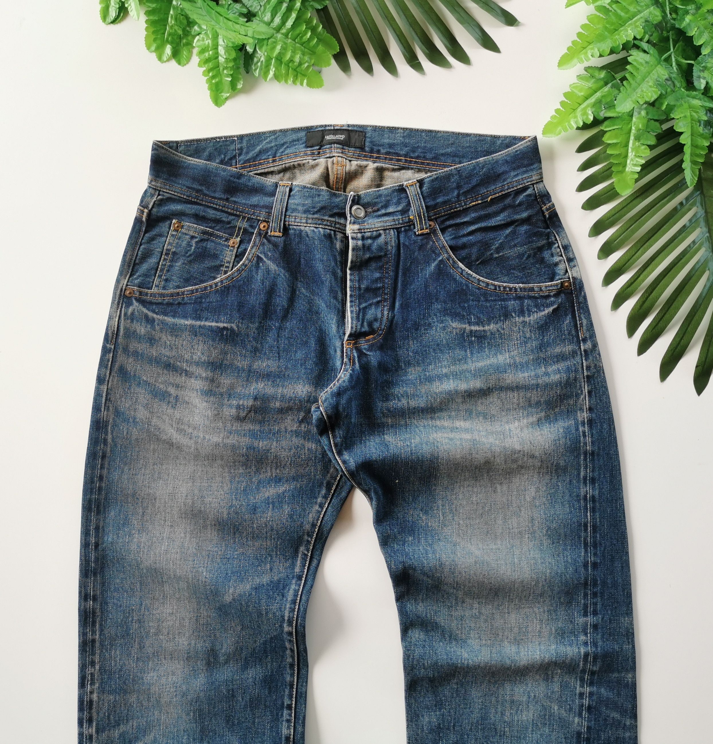 Japanese Brand Hosu Atpd Selvedge Japan Denim Jeans Size US 32 / EU 48 - 4 Thumbnail