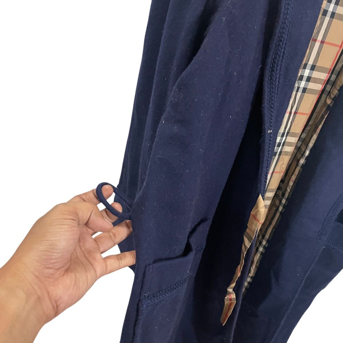 Burberry Vintage 90s Burberry’s Nova Check Long Jacket Size US L / EU 52-54 / 3 - 3 Thumbnail