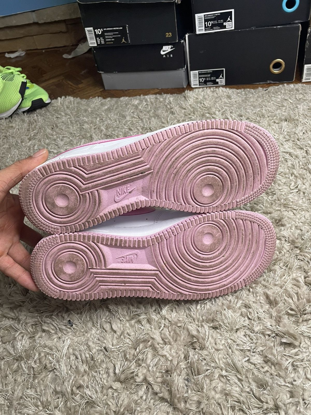 Nike Air Force 1 Bubblegum Size US 8.5 / EU 41-42 - 8 Thumbnail