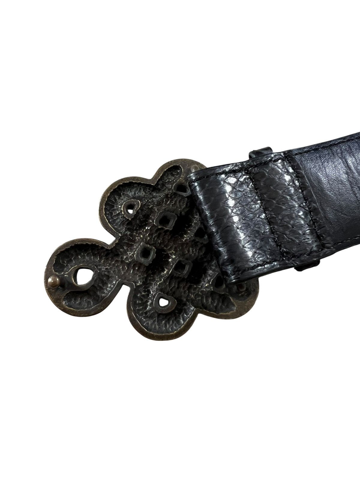 Vivienne Tam 1990s Vivienne Tam Snake Skin Leather Belt Size ONE SIZE - 5 Thumbnail