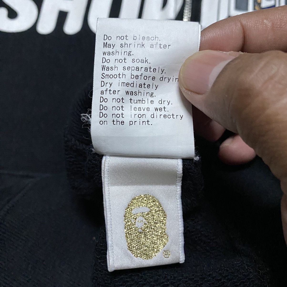Bape Rare‼️🔥Bape NFS "Nigo’s Favorite Shop" Full Zipper Hoodie Size US M / EU 48-50 / 2 - 13 Thumbnail