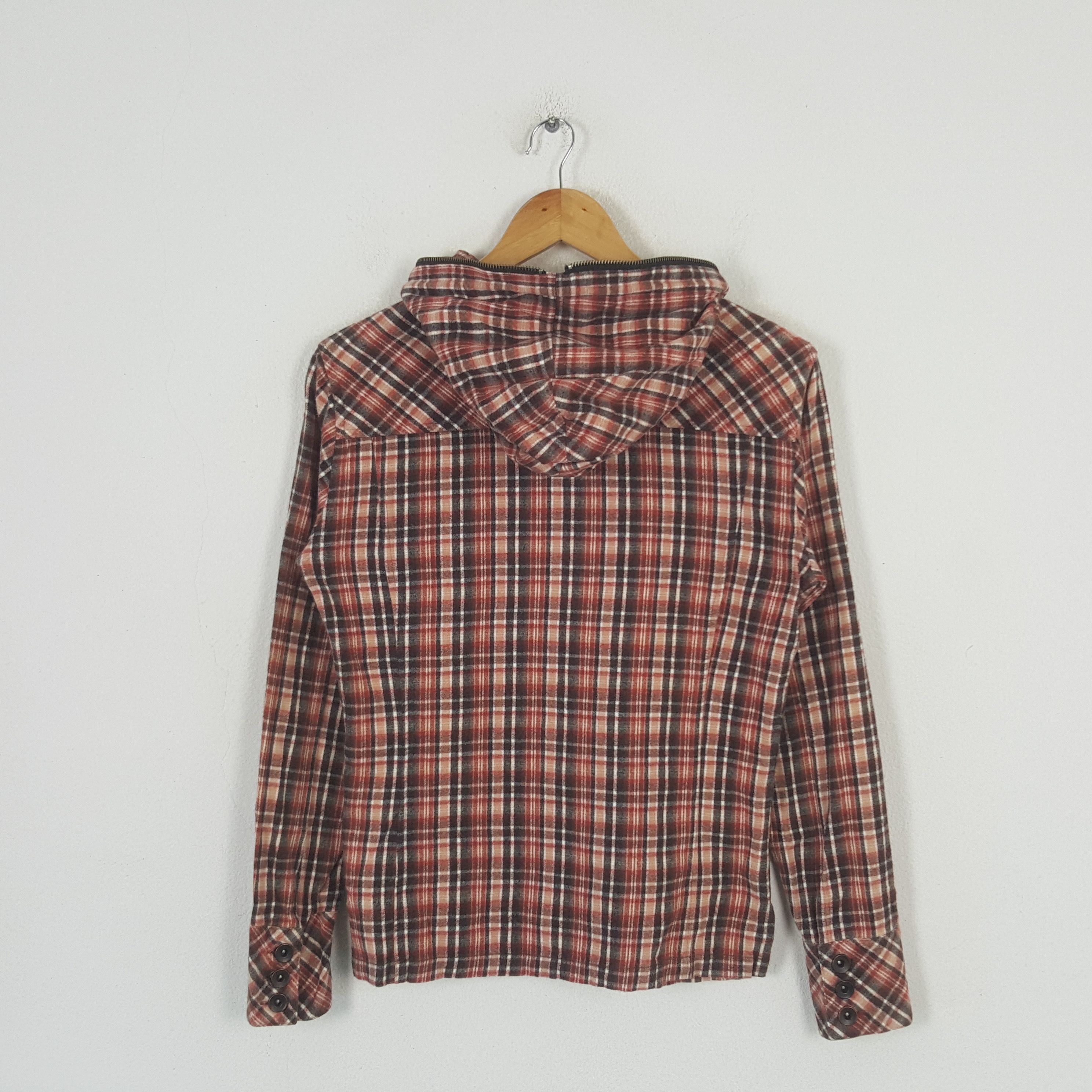 Japanese Brand × Schlussel × Vintage Vintage Schlussel Japanese Brand Flannel Jacket C283N16 Size US XS / EU 42 / 0 - 3 Thumbnail
