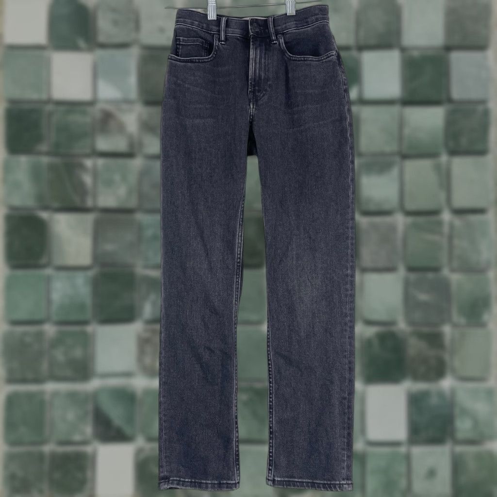Everlane Everlane Jeans Women Regular Denim Black Straight Leg Ankle Mid-Rise 24 Inseam 26 5-Pocket City 90s Clothing Mens Womens Girls Size 42" / US 20 - 1 Thumbnail