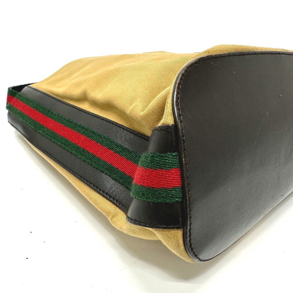 Gucci Authentic Vintage Gucci Sherry line Bucket Shoulder Bag Size ONE SIZE - 3 Thumbnail