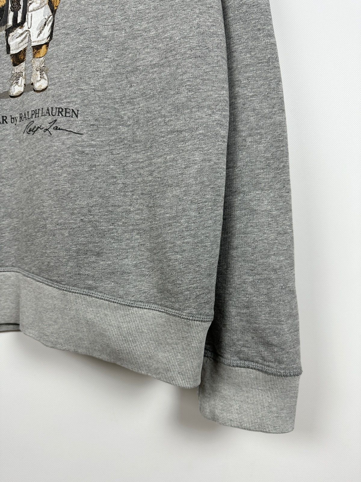 Polo Ralph Lauren Polo Bear by Ralph Lauren Grey Crewneck Sweatshirt Size US M / EU 48-50 / 2 - 12 Thumbnail