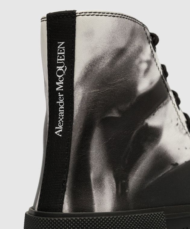 Alexander McQueen o1y1024 Ankle Boots In Black Size US 8.5 / EU 41-42 - 5 Thumbnail