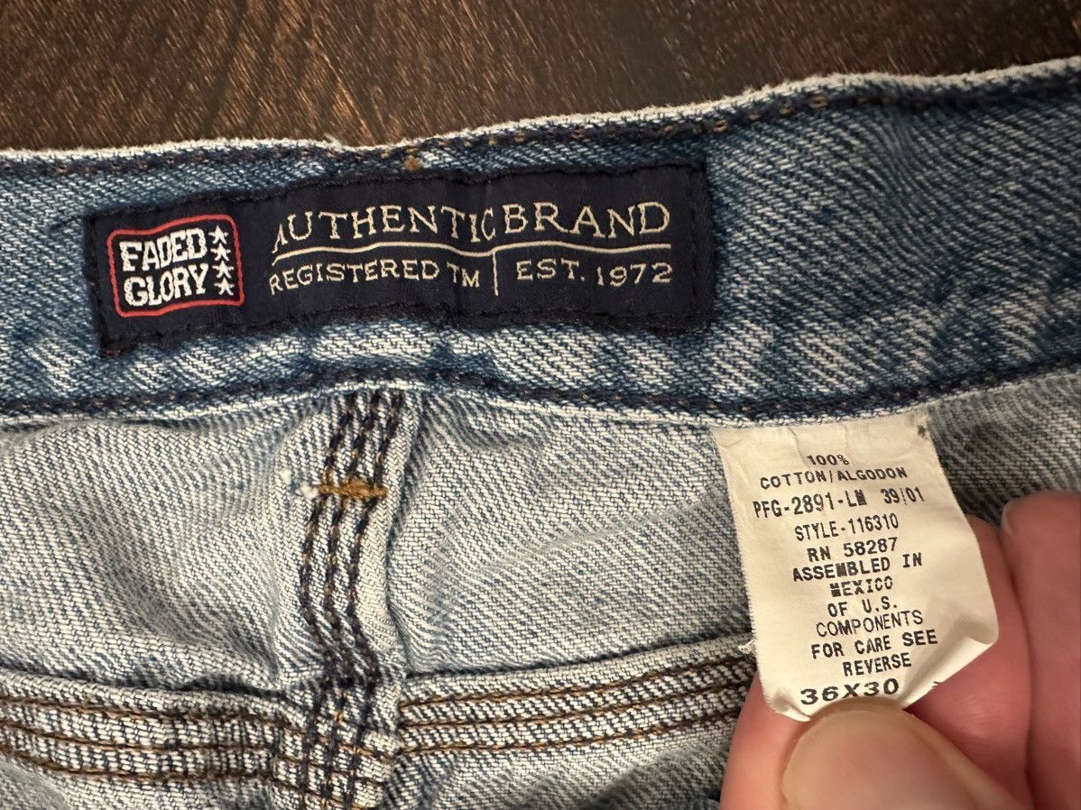 Faded Glory VTG Faded Glory Baggy Jeans 34x27.5 Carpenter Skate Wide Size US 34 / EU 50 - 3 Thumbnail