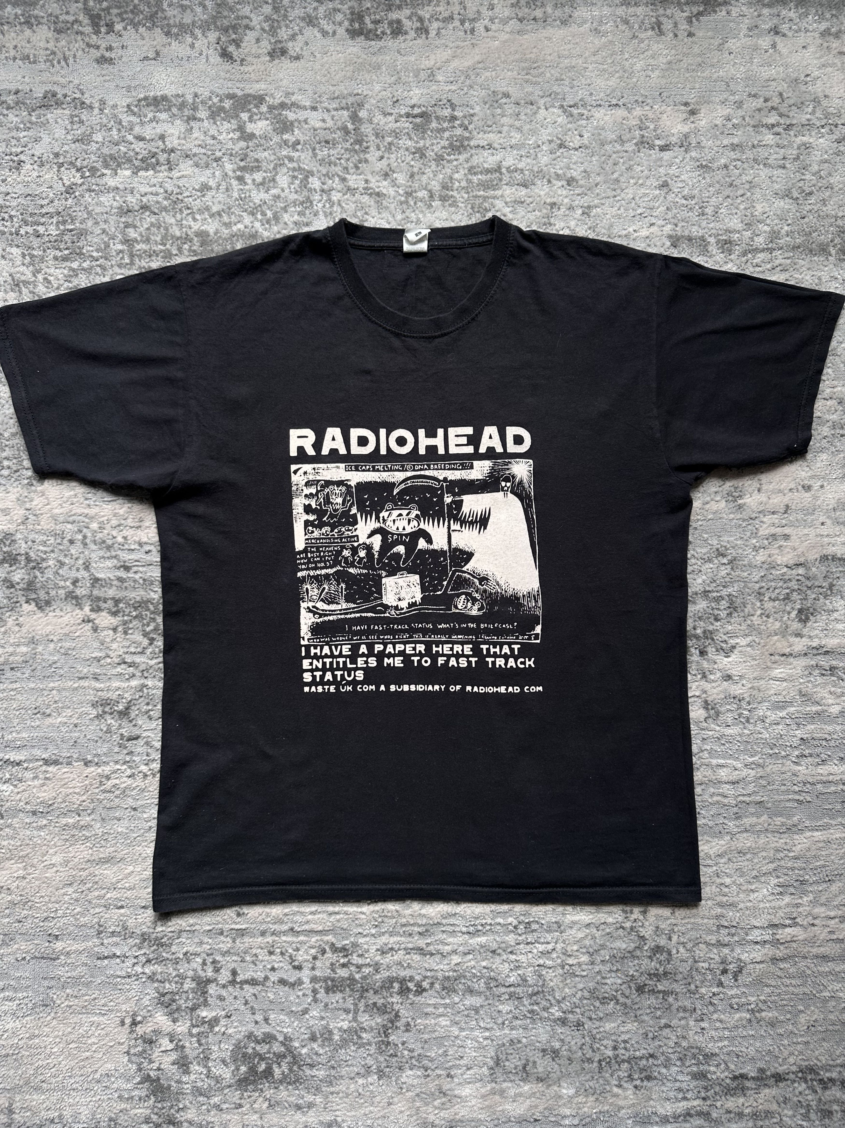 Band Tees Radiohead t shirt Size US L / EU 52-54 / 3 - 1 Thumbnail