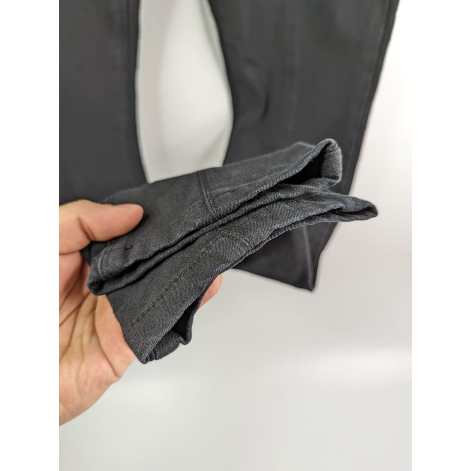 Theory Theory Black Pants Slim Fit Stretch Zip Pockets Womens Size 8 Cotton Blend Skinny Dress Pants Ankle Zip Regular Dept Women 8 Pants Size 30" / US 8 / IT 44 - 3 Thumbnail