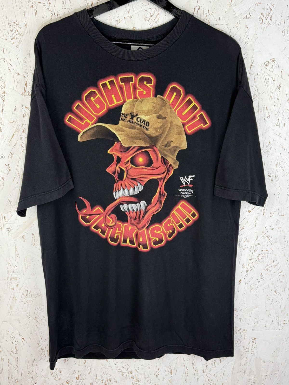 WWF WWF Wrestlemania X7 Stone Cold Steve Austin Champion Tee Size US XL / EU 56 / 4 - 1 Thumbnail