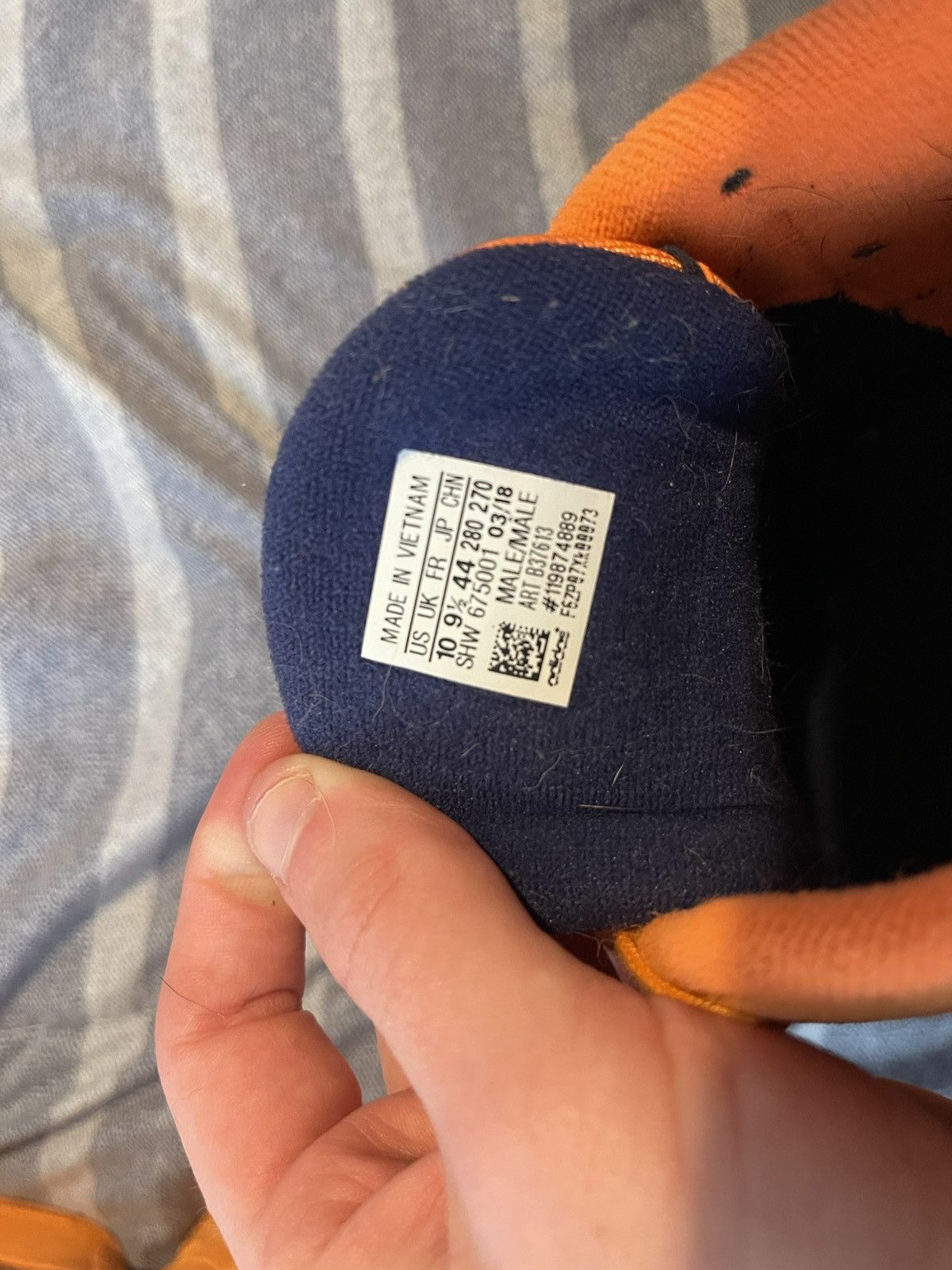 Adidas Yung 1 “Hi-Res” orange Size US 10 / EU 43 - 4 Thumbnail