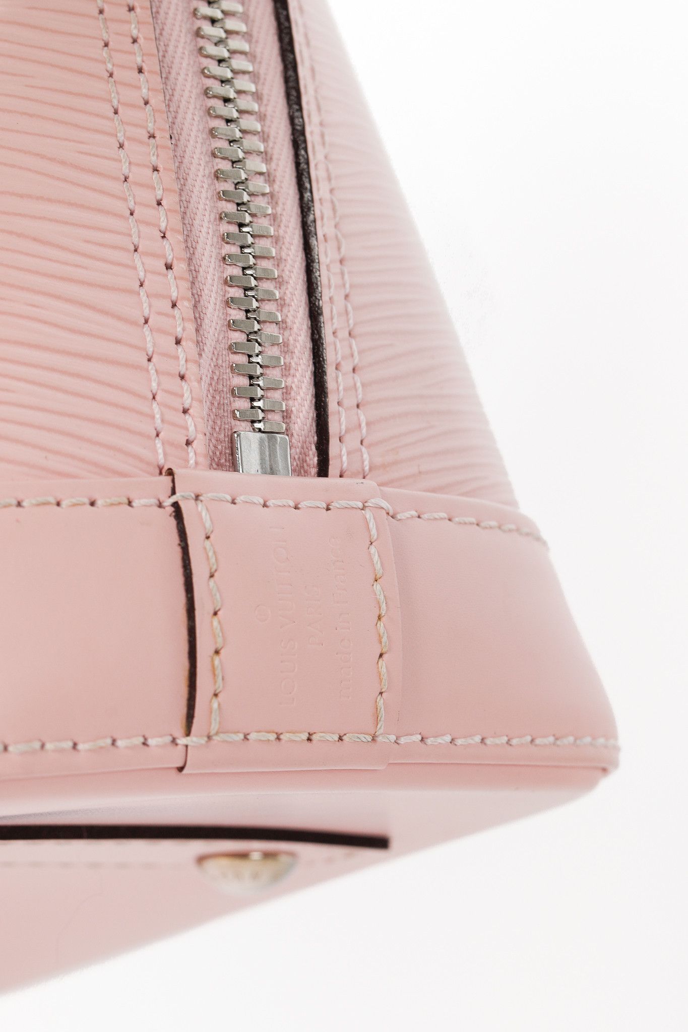 Louis Vuitton Louis Vuitton Alma BB Rose Ballerine Epi Leather Tote Bag Size ONE SIZE - 9 Thumbnail