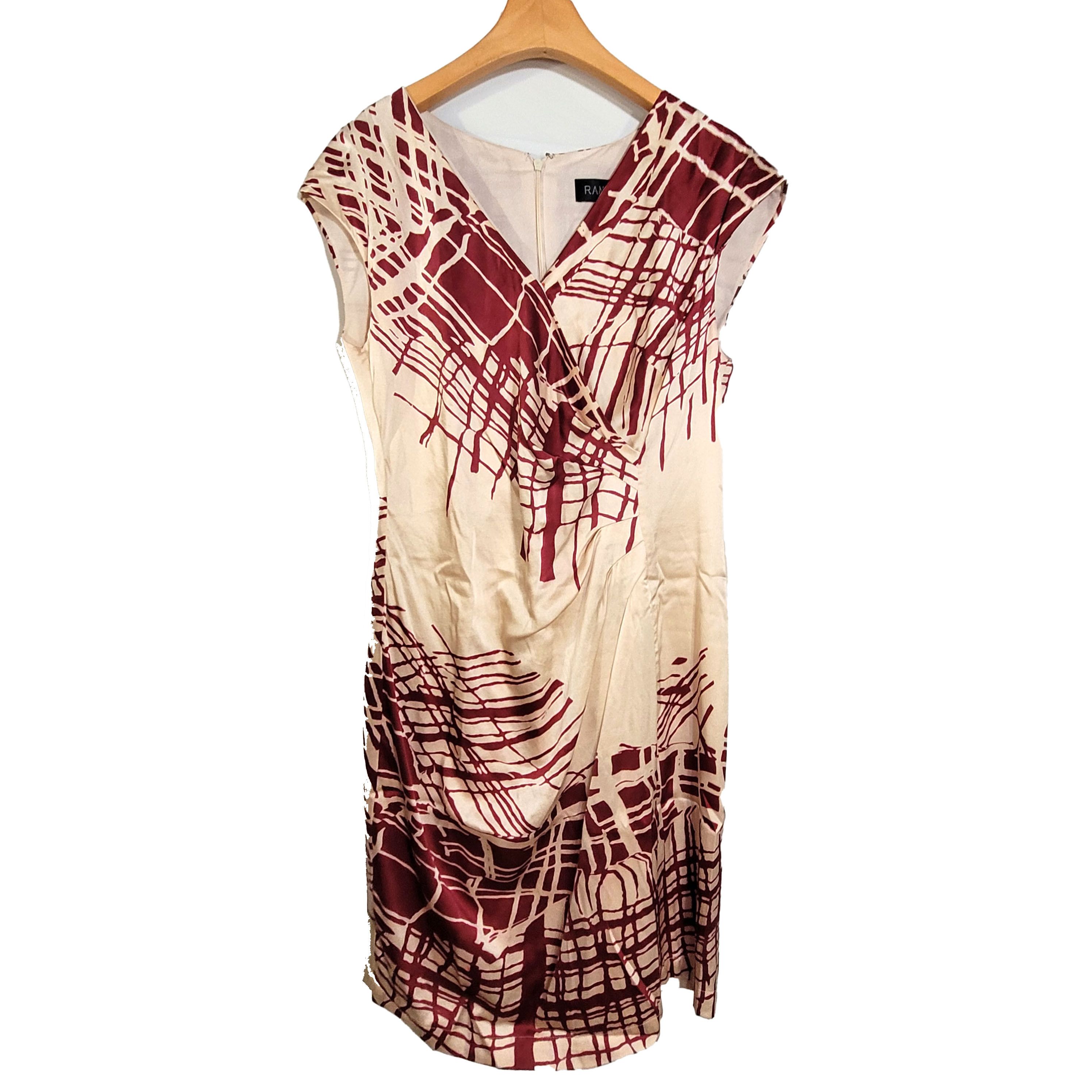 Other Women's Silk Size S Short Sleeve Satin Dress SBK129 Size S / US 4 / IT 40 - 1 Thumbnail