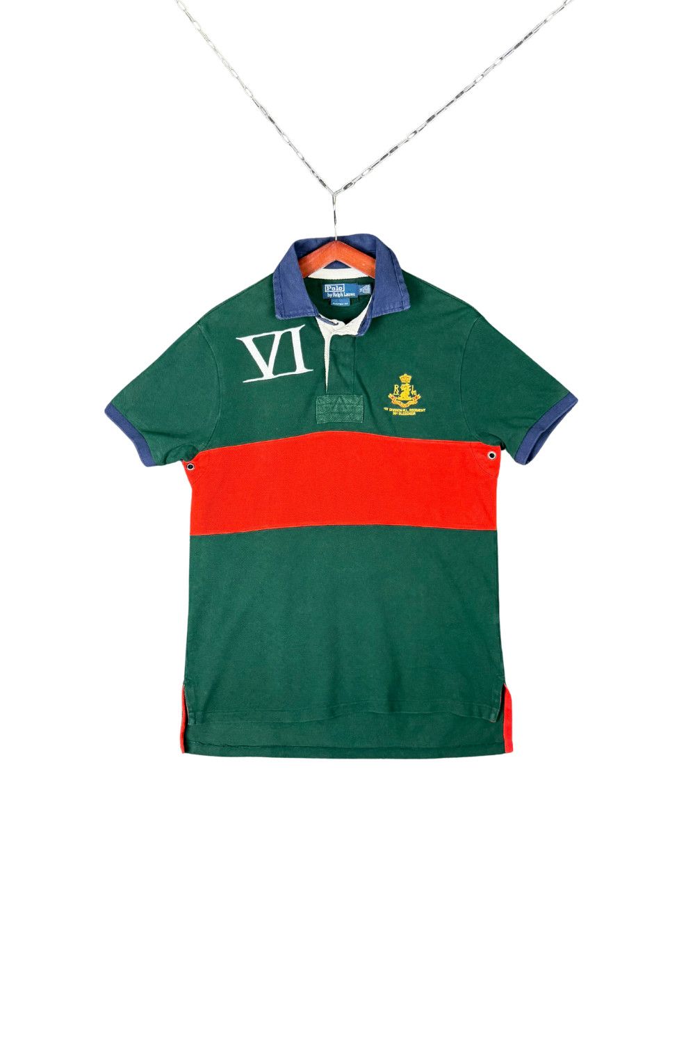 Polo Ralph Lauren Polo RL 381 Bleecker RL Regiment Rugby Polo Shirt M Size US M / EU 48-50 / 2 - 1 Thumbnail