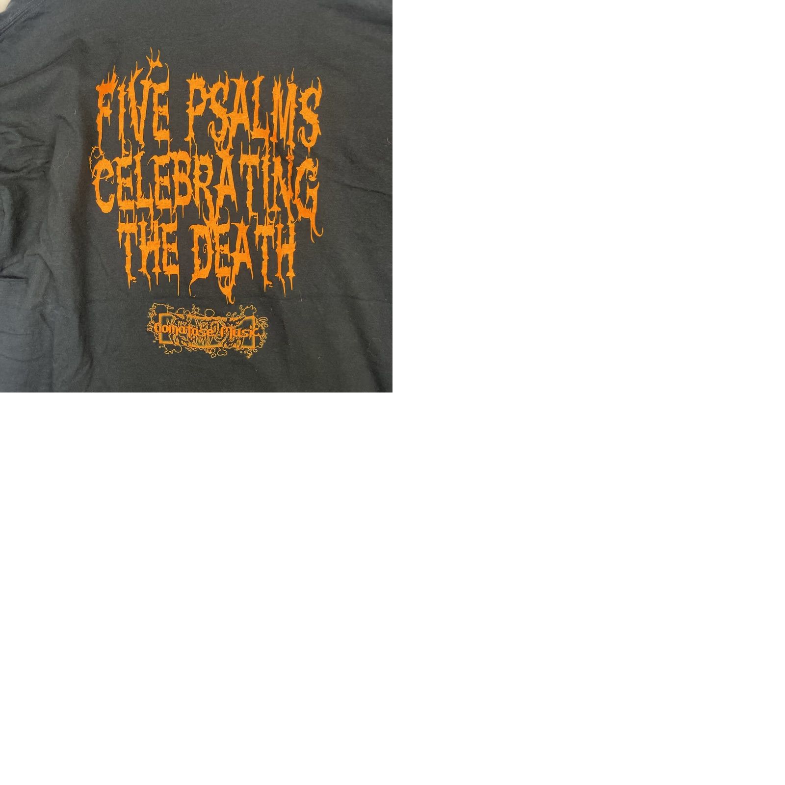 Gildan Blasphemer Shirt Mens 2XL Devouring Deception Five Psalms Celebrating The Death Size US XXL / EU 58 / 5 - 9 Thumbnail