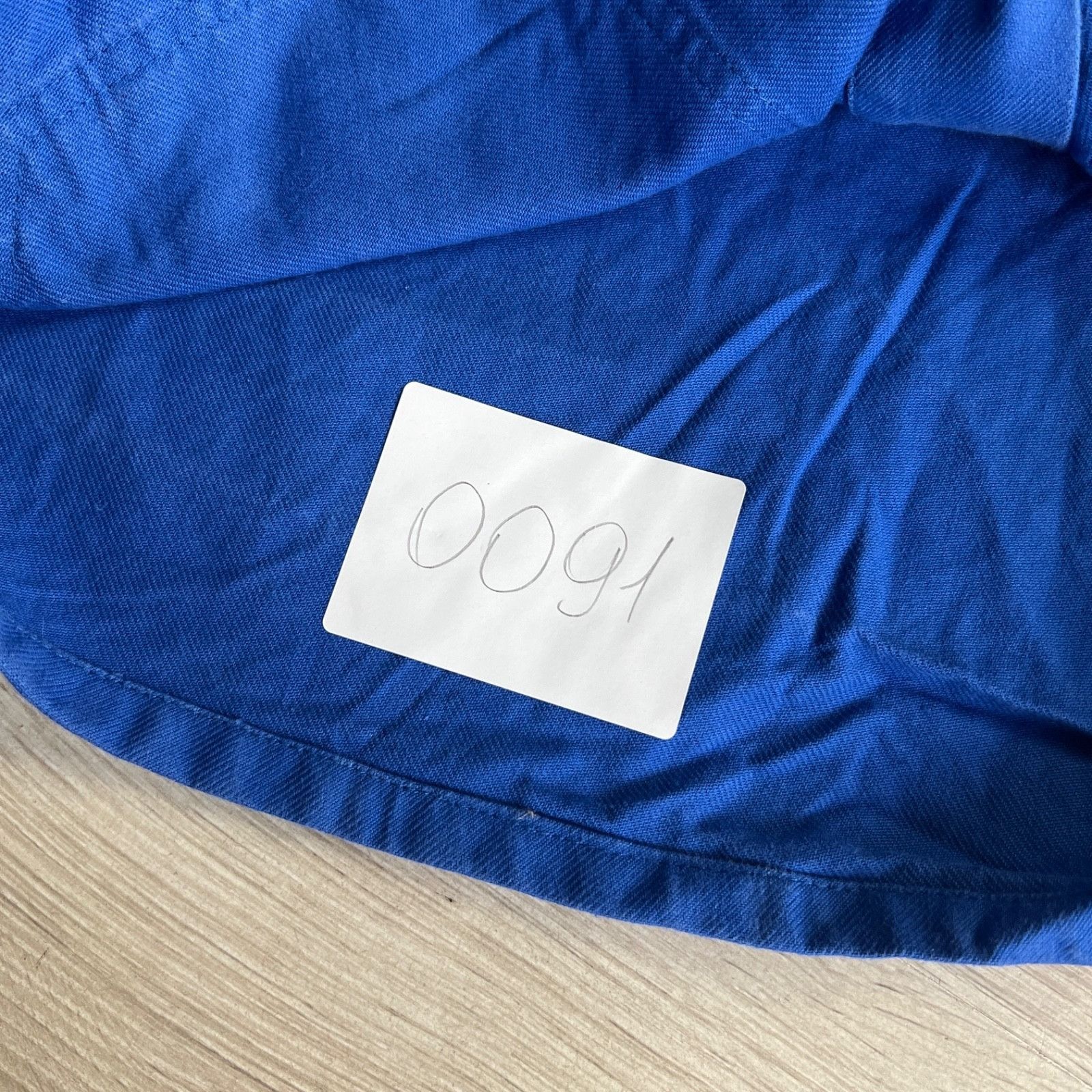 Vintage Vintage French Cotton Chore Utility Coat Jacket 9744AC Size US L / EU 52-54 / 3 - 7 Thumbnail