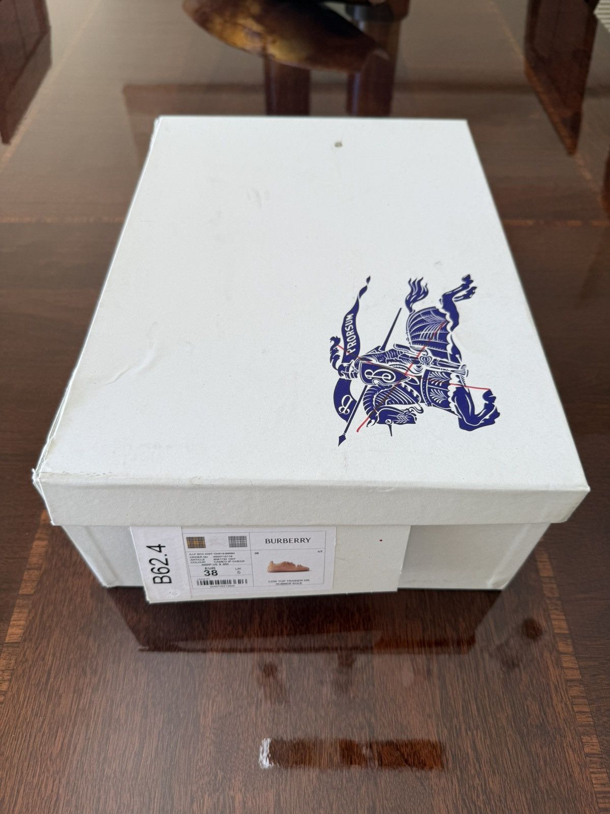 Burberry Burberry Box Knit Sneaker Size US 8 / IT 38 - 10 Thumbnail