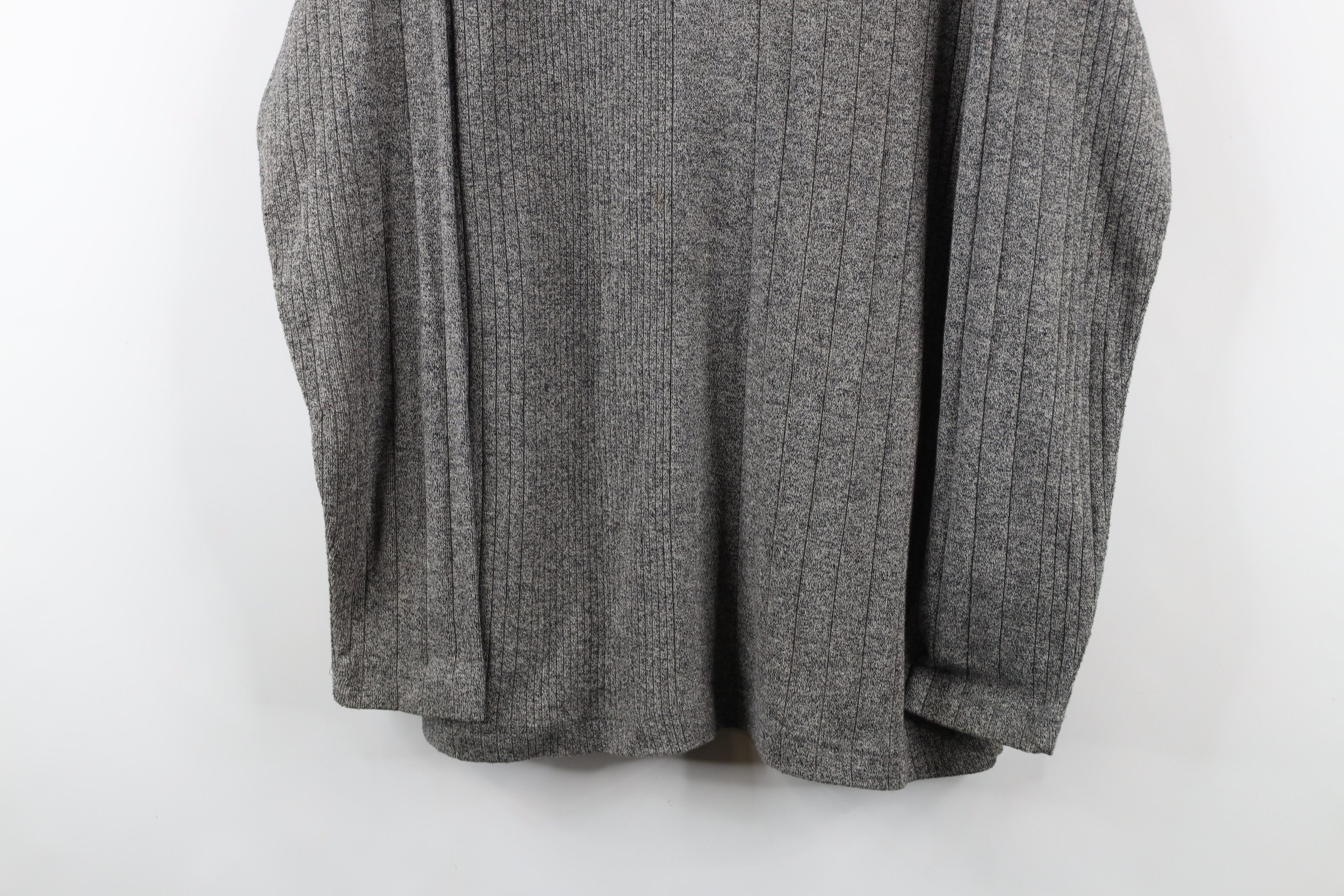 Vintage Vintage 90s Streetwear Ribbed Knit Long Sleeve T-Shirt Size US M / EU 48-50 / 2 - 3 Thumbnail