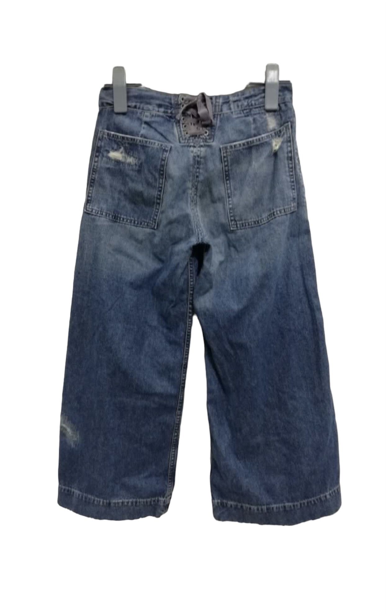 Polo Ralph Lauren Polo Ralph Lauren Distress Patches Cargo Jeans Size 30" / US 8 / IT 44 - 2 Thumbnail