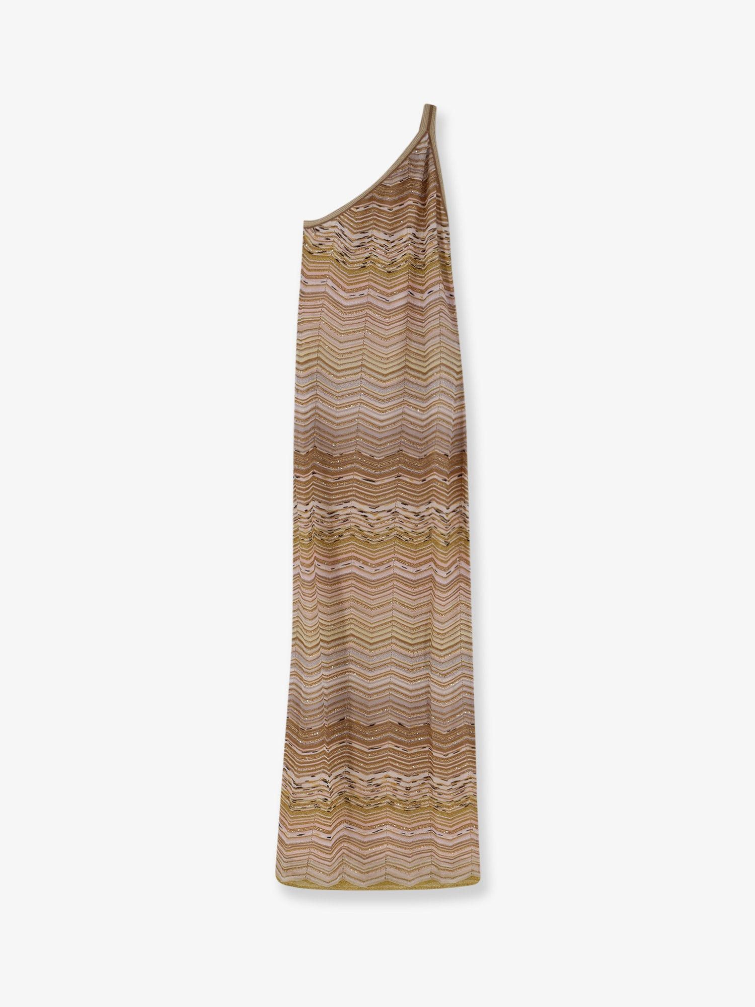 Missoni Vestito Lungo In Viscosa Laminata Size XL / US 12-14 / IT 48-50 - 1 Thumbnail