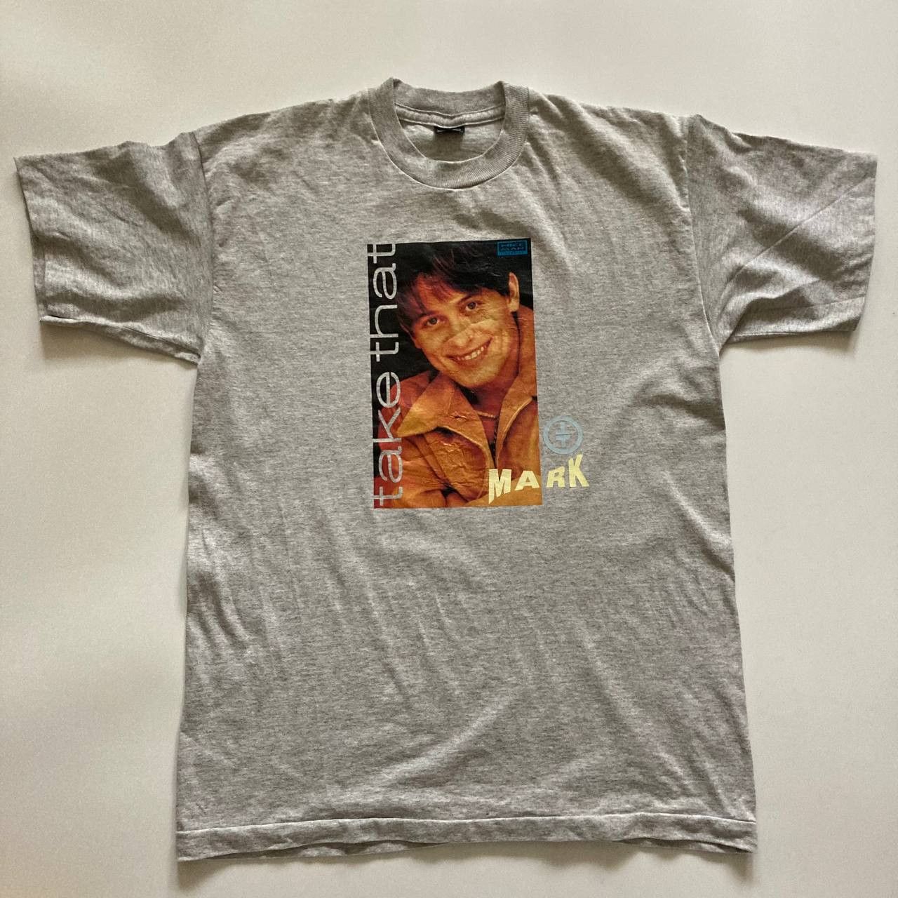 Band Tees Vintage 90s Take That Mark Owen Britpop Pop Rock Band Tour Size US L / EU 52-54 / 3 - 1 Thumbnail