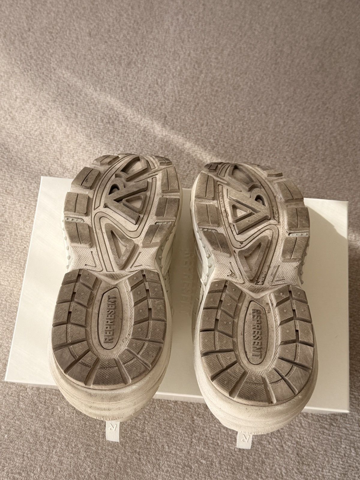 Represent Clo. Represent Clo Storm Runner – Off White – US 9 Size US 9 / EU 42 - 8 Thumbnail