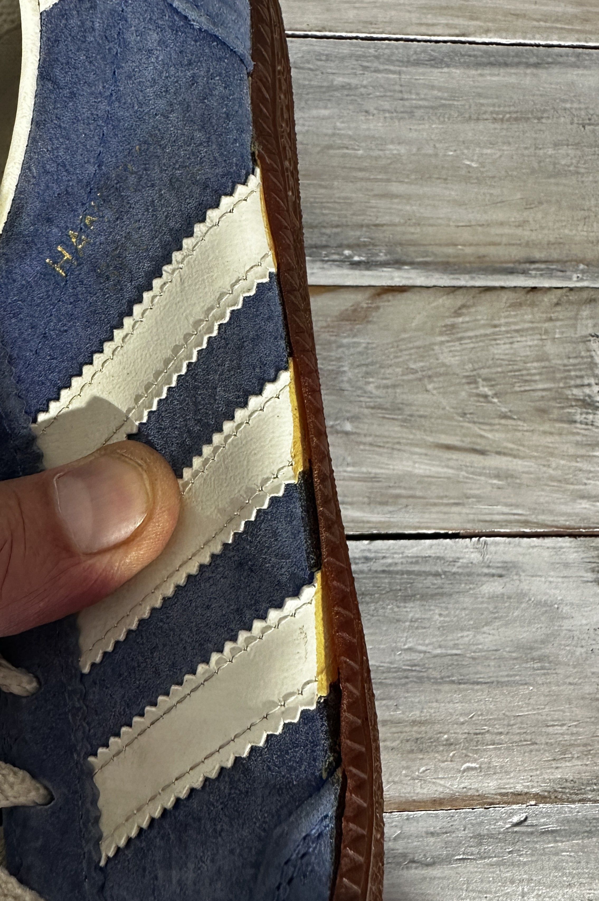 Adidas Vintage Adidas Handball Spezial Made In WestGermany Sneakers Size US 9 / EU 42 - 15 Thumbnail