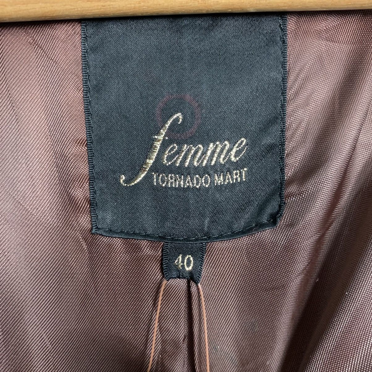 Tornado Mart Tornado Mart Femme Biker Leather Jacket Size XS / US 0-2 / IT 36-38 - 15 Thumbnail