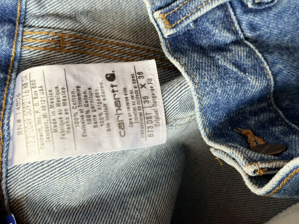 Carhartt Carhartt Thrashed And Distressed Double Knees Size US 36 / EU 52 - 3 Thumbnail