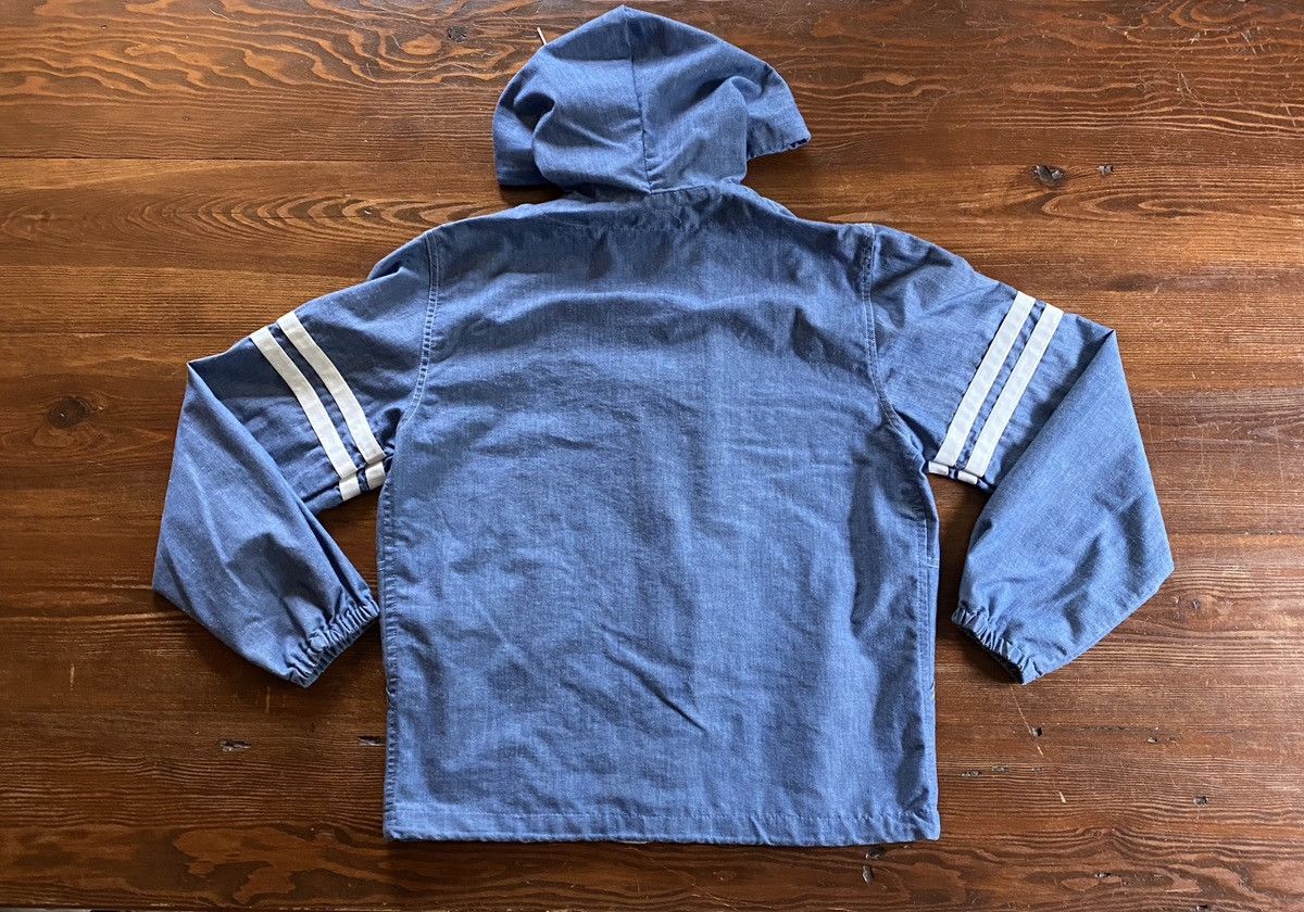 Bloomingdale's Vintage 80’s Bloomingdale’s Blue Full Zip Light Hood Jacket Size US S / EU 44-46 / 1 - 15 Thumbnail