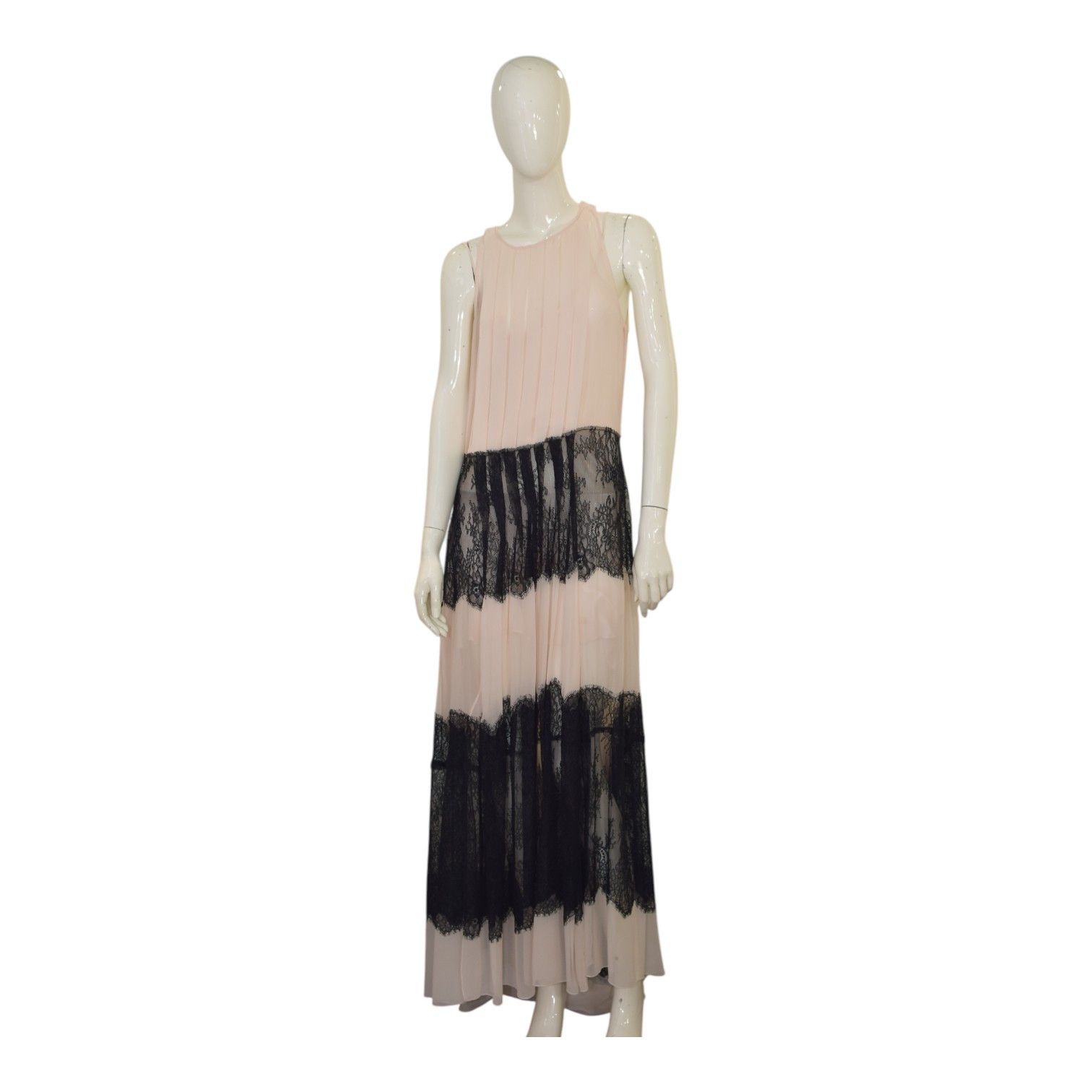 Philosophy di Lorenzo Serafini Philosophy di Lorenzo Serafini Pleated Maxi Dress with Lace Size M / US 6-8 / IT 42-44 - 1 Thumbnail