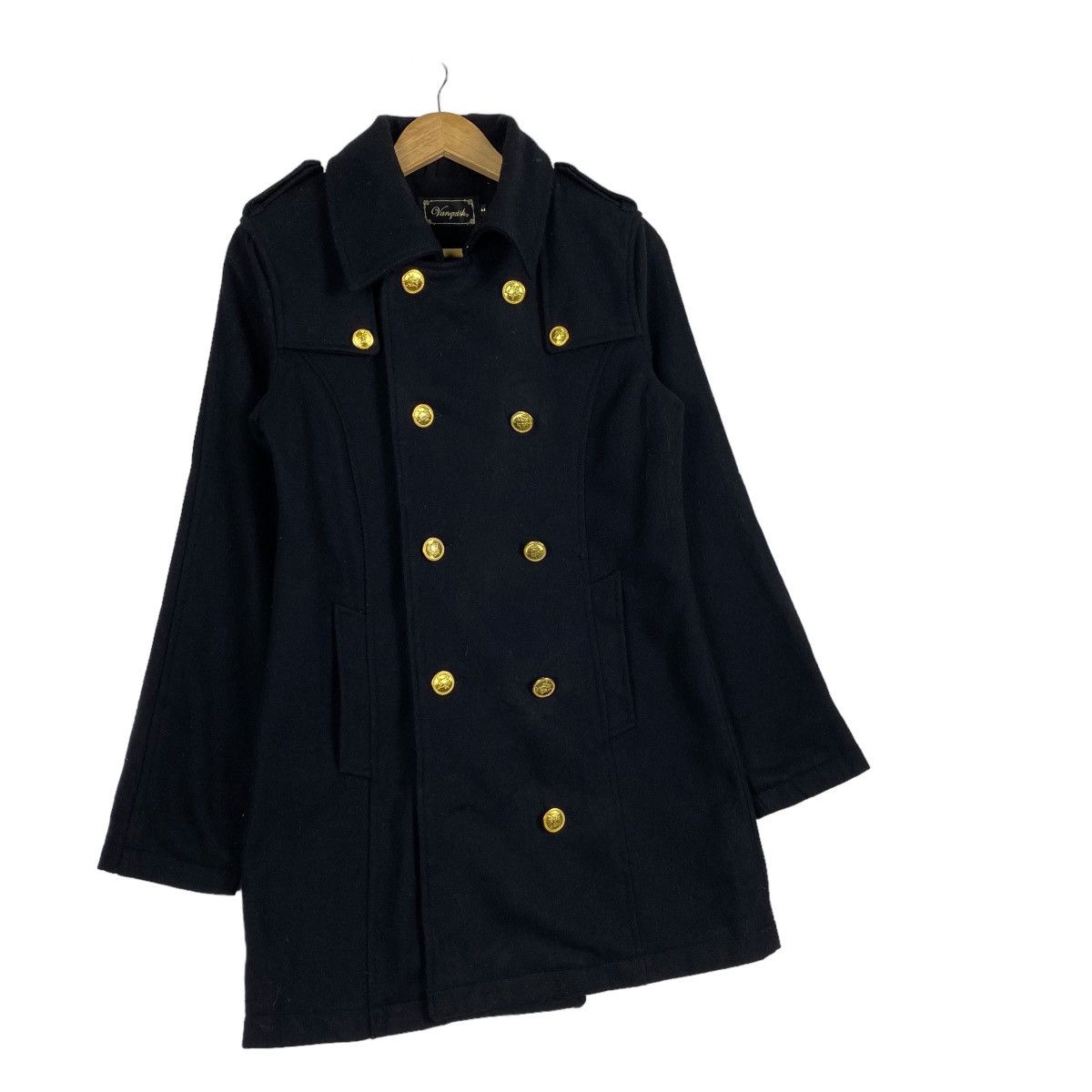 Japanese Brand × Vanquish Vanquish overcoat wool double breasted jacket Size S / US 4 / IT 40 - 3 Thumbnail